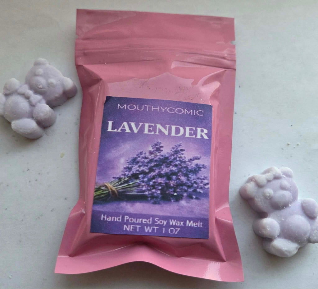 Lavender Wax Melt Bears
