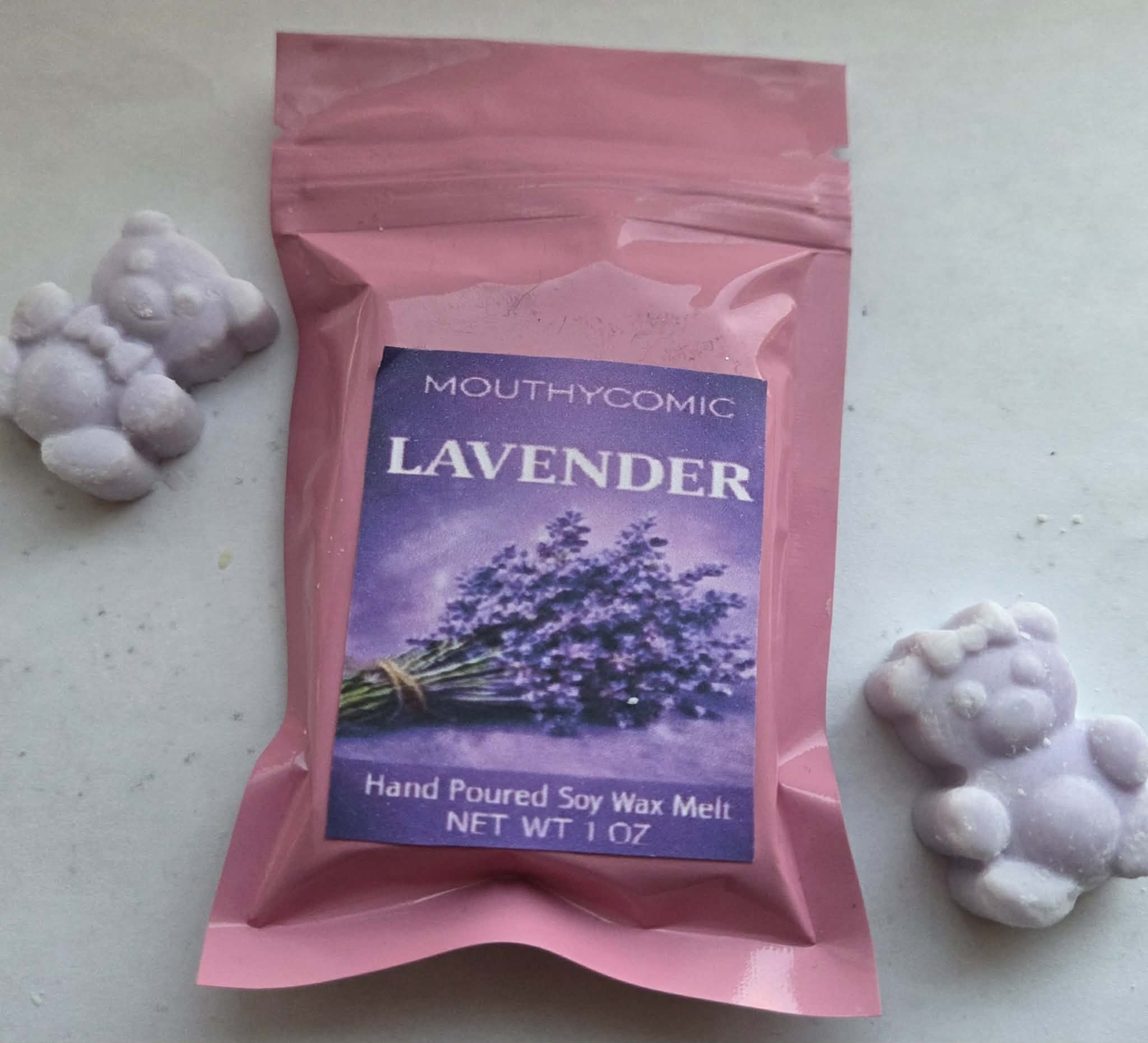 Lavender Wax Melt Bears