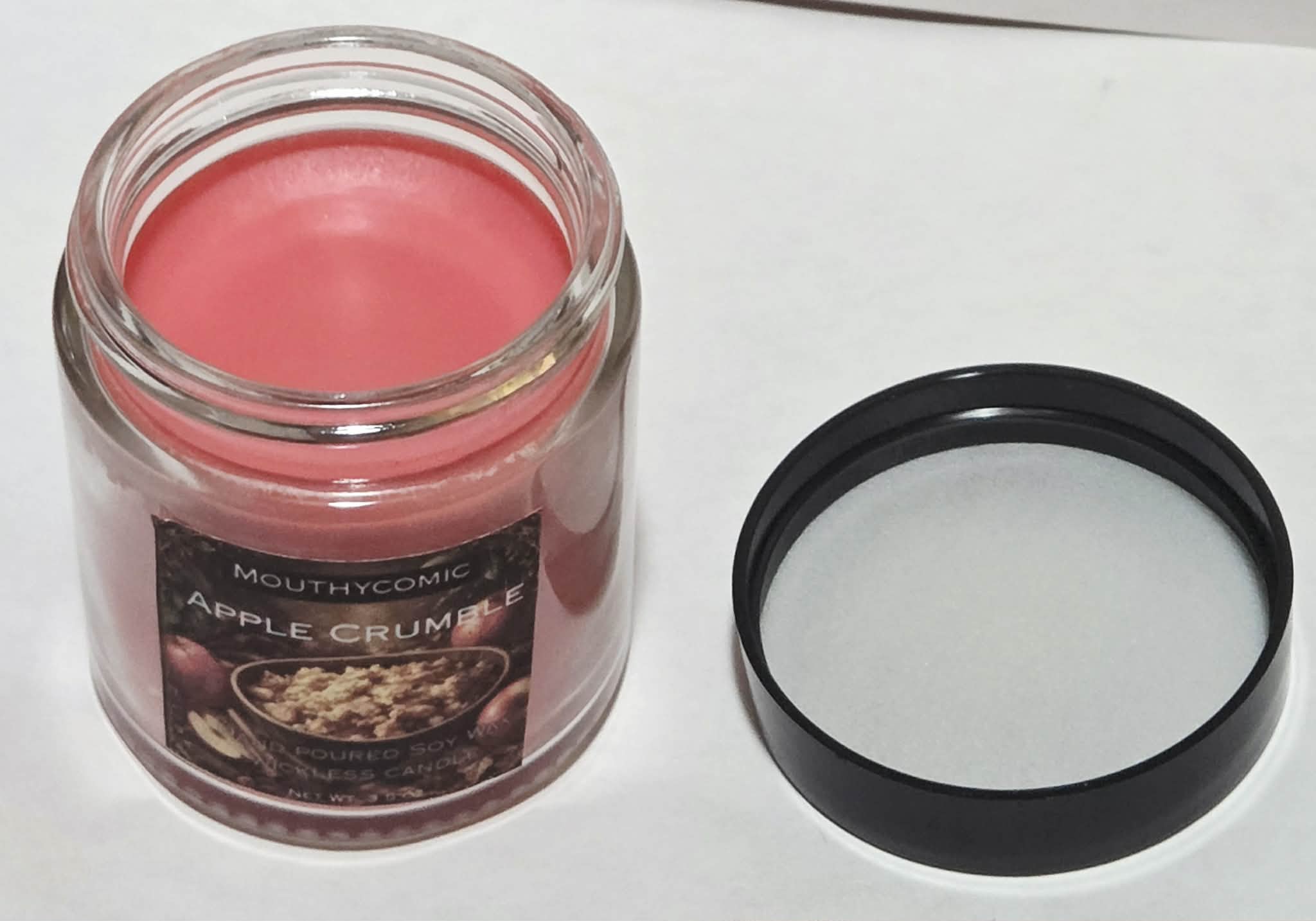 Warm Apple Crumble Wickless Candle 3.5 Oz