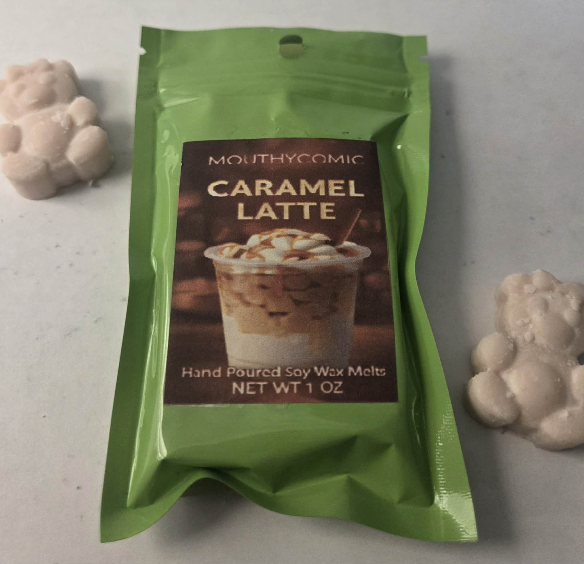 Carmel Latte Wax Melt Bears