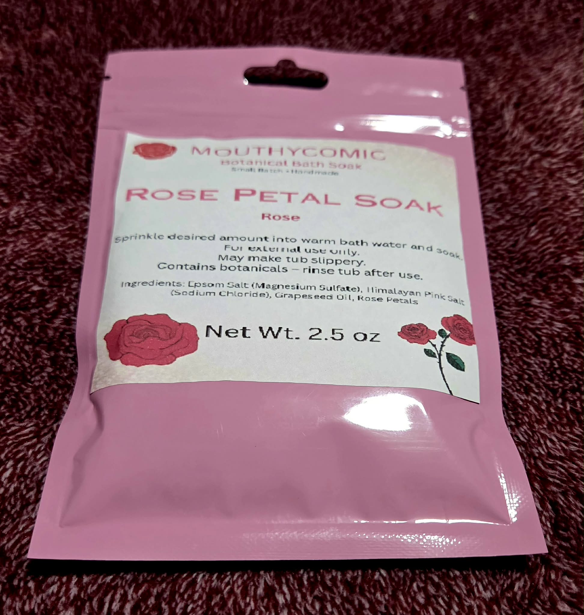 Rose Petal Bath Soak