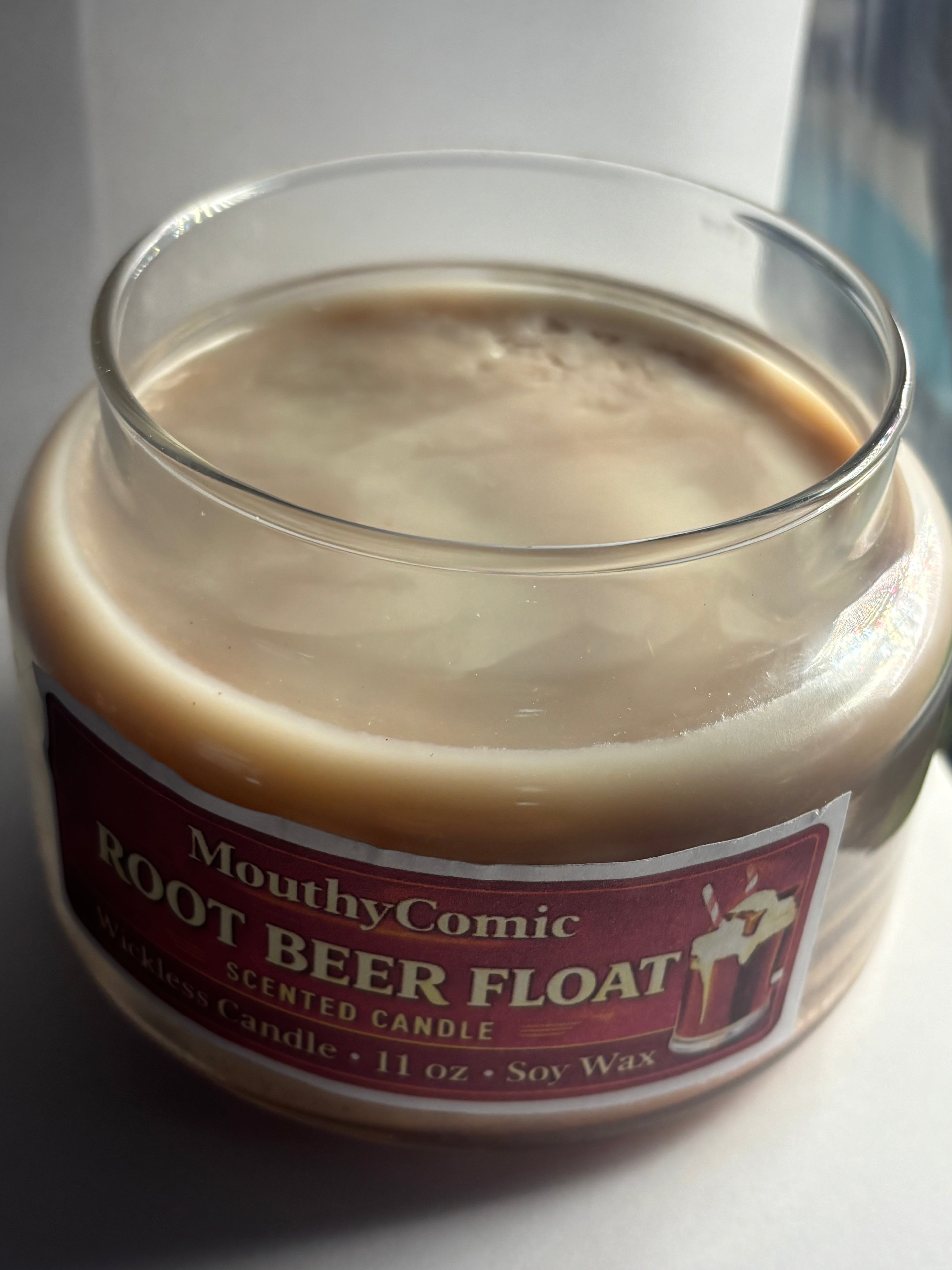 Root Beer Float Wickless Candle
