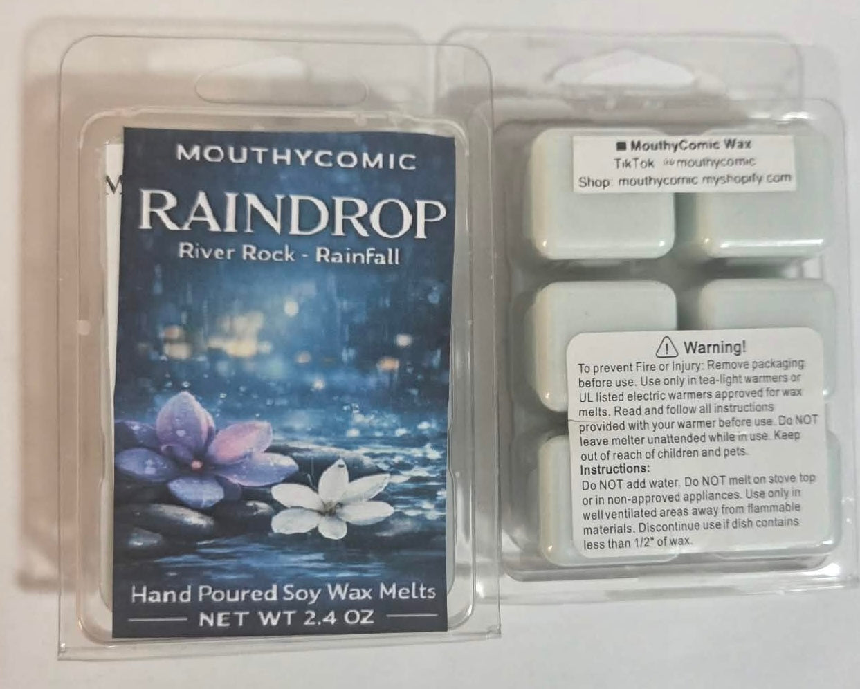 Raindrop Wax Melt