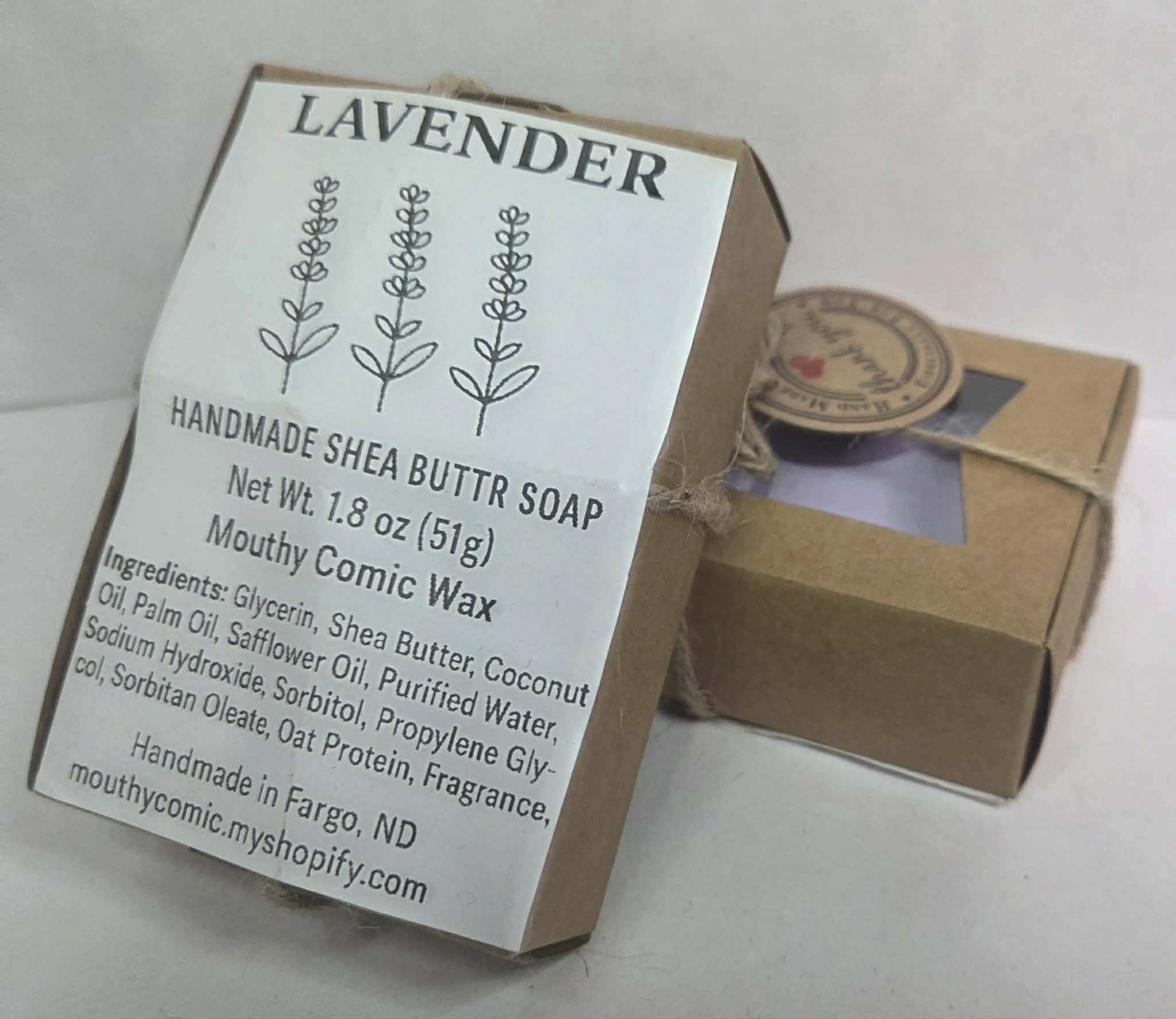 Lavender Shea Butter Soap Bar