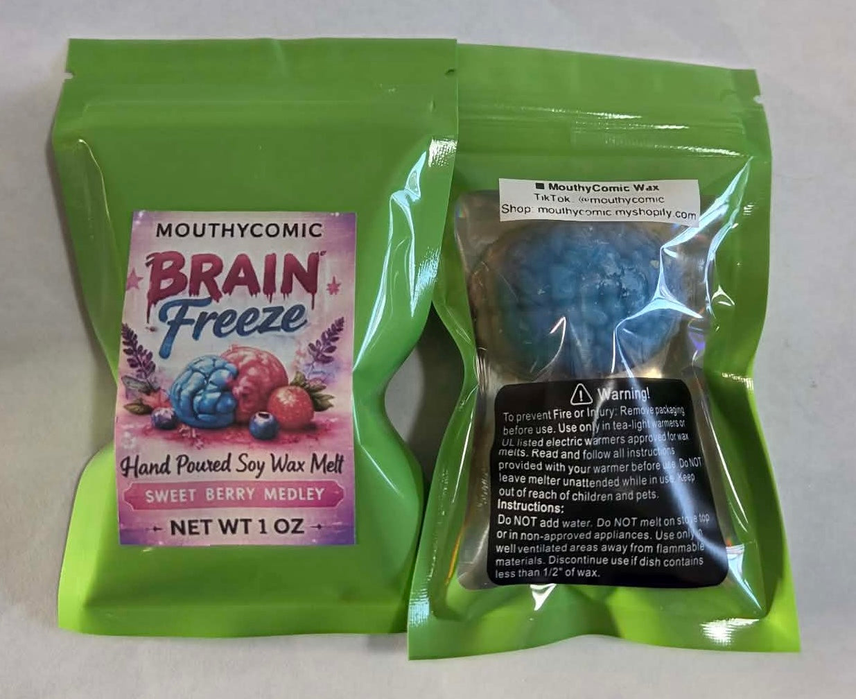 Brain Freeze 🥶 1 OZ Wax Melt