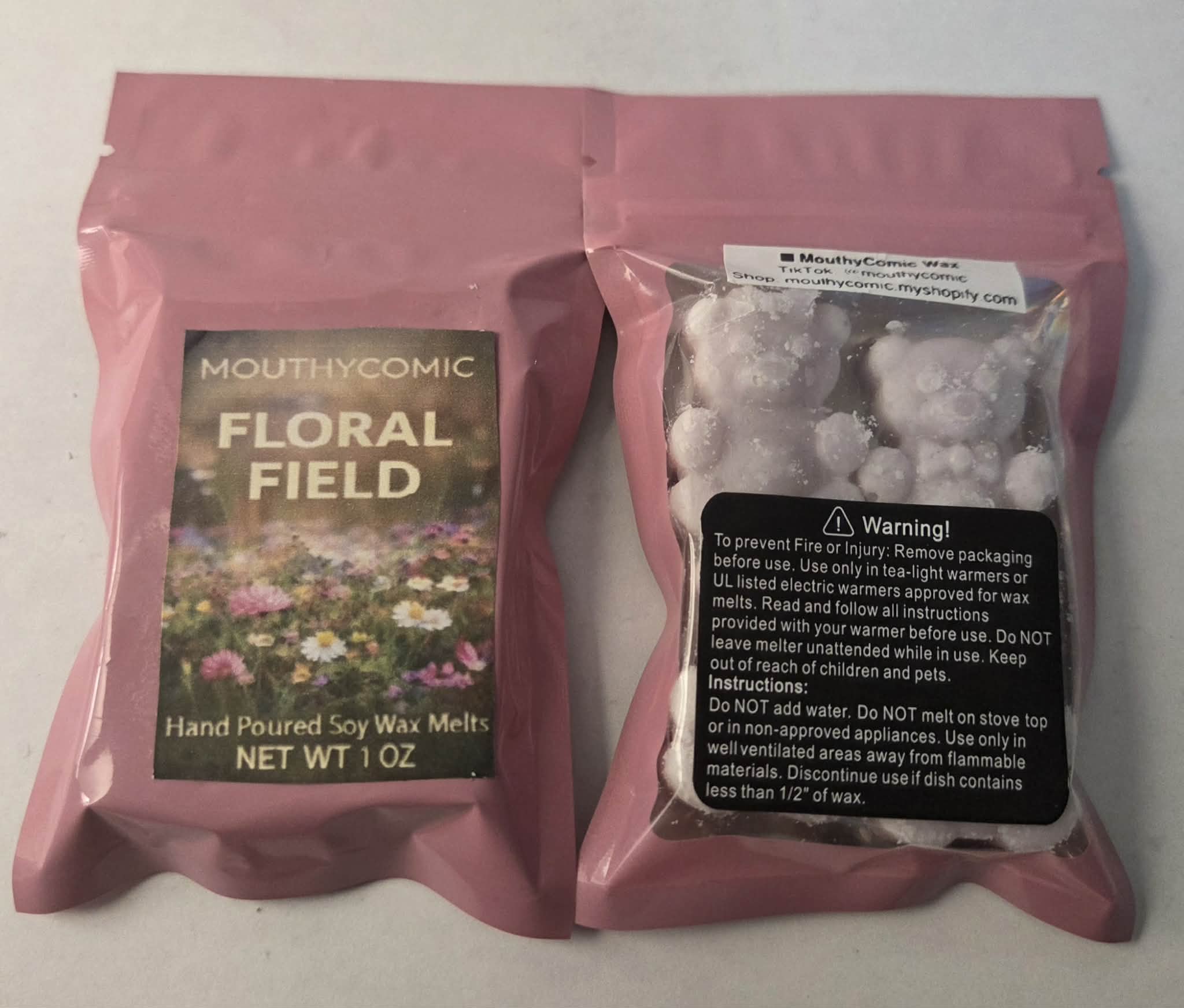 Floral Field Wax Melt Bears