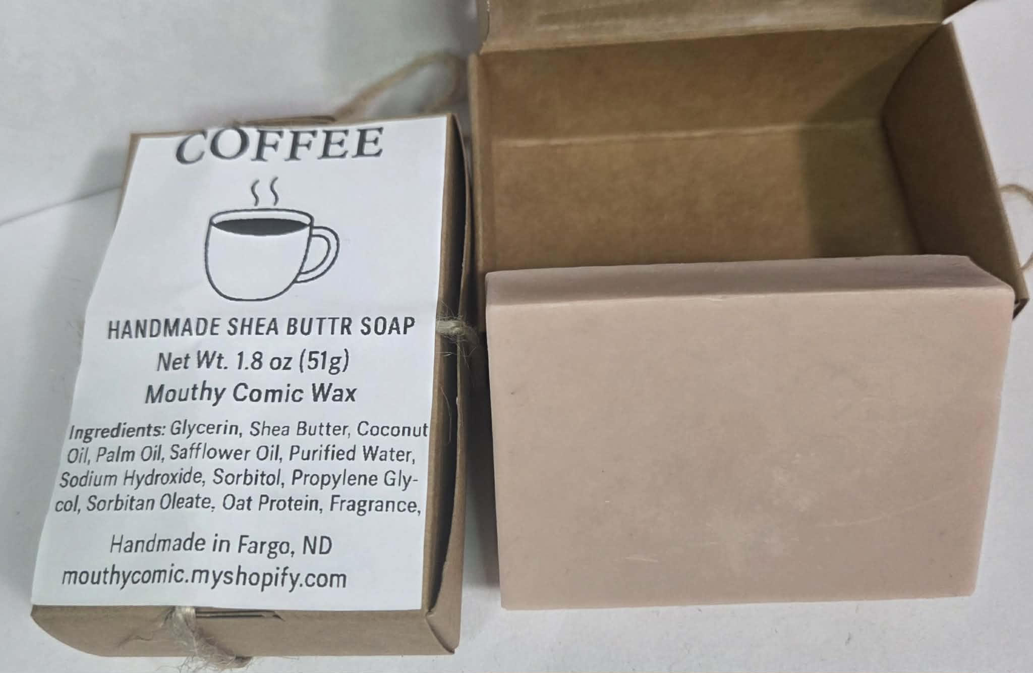 Coffee Shea Butter Soap Bar