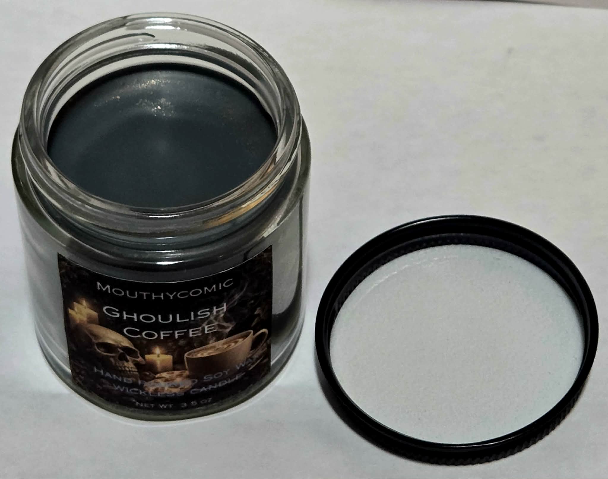 Ghoulish Coffee Wickless Candle 3.5 Oz