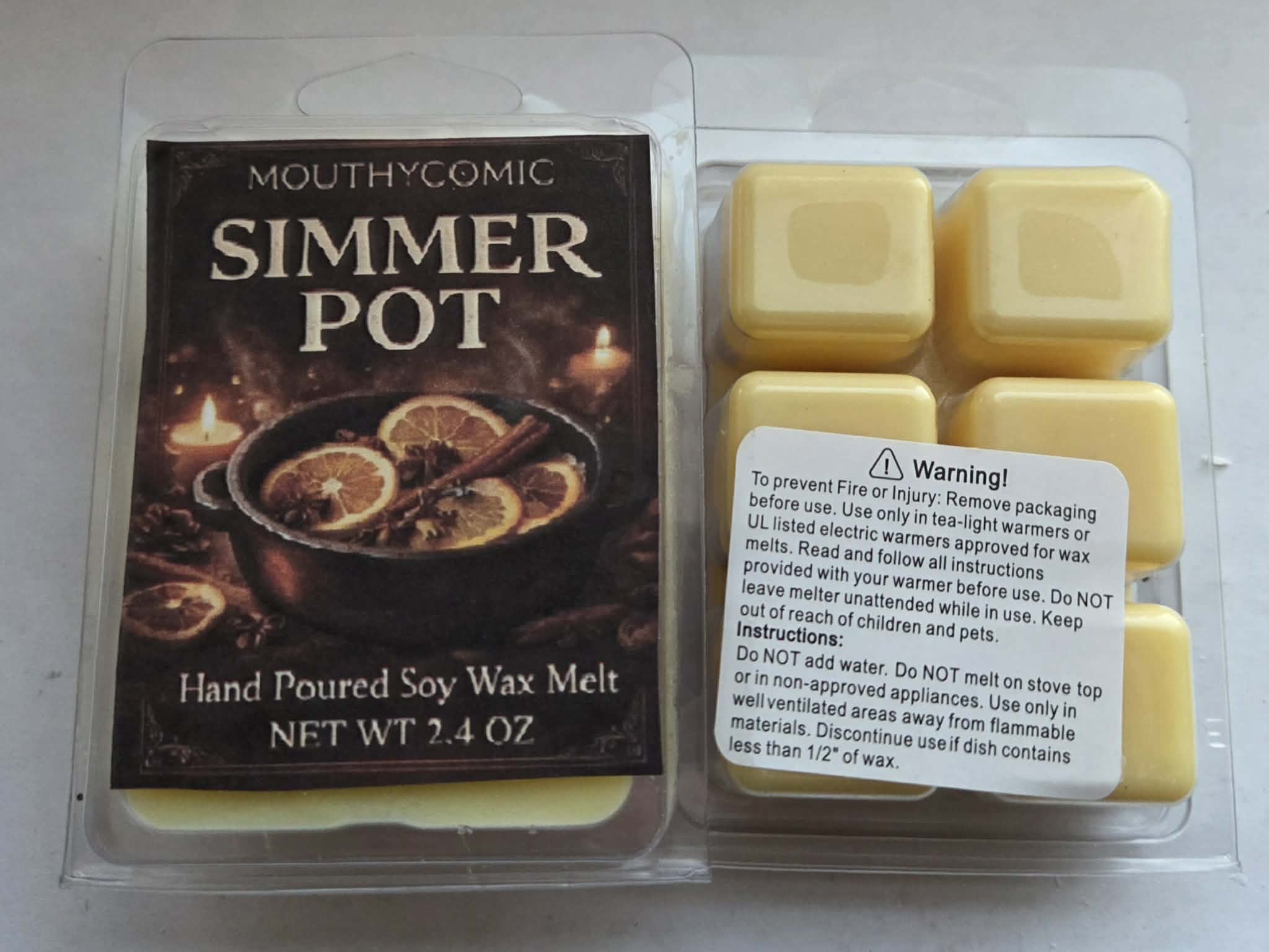 Simmer Pot Wax Melt Cubes