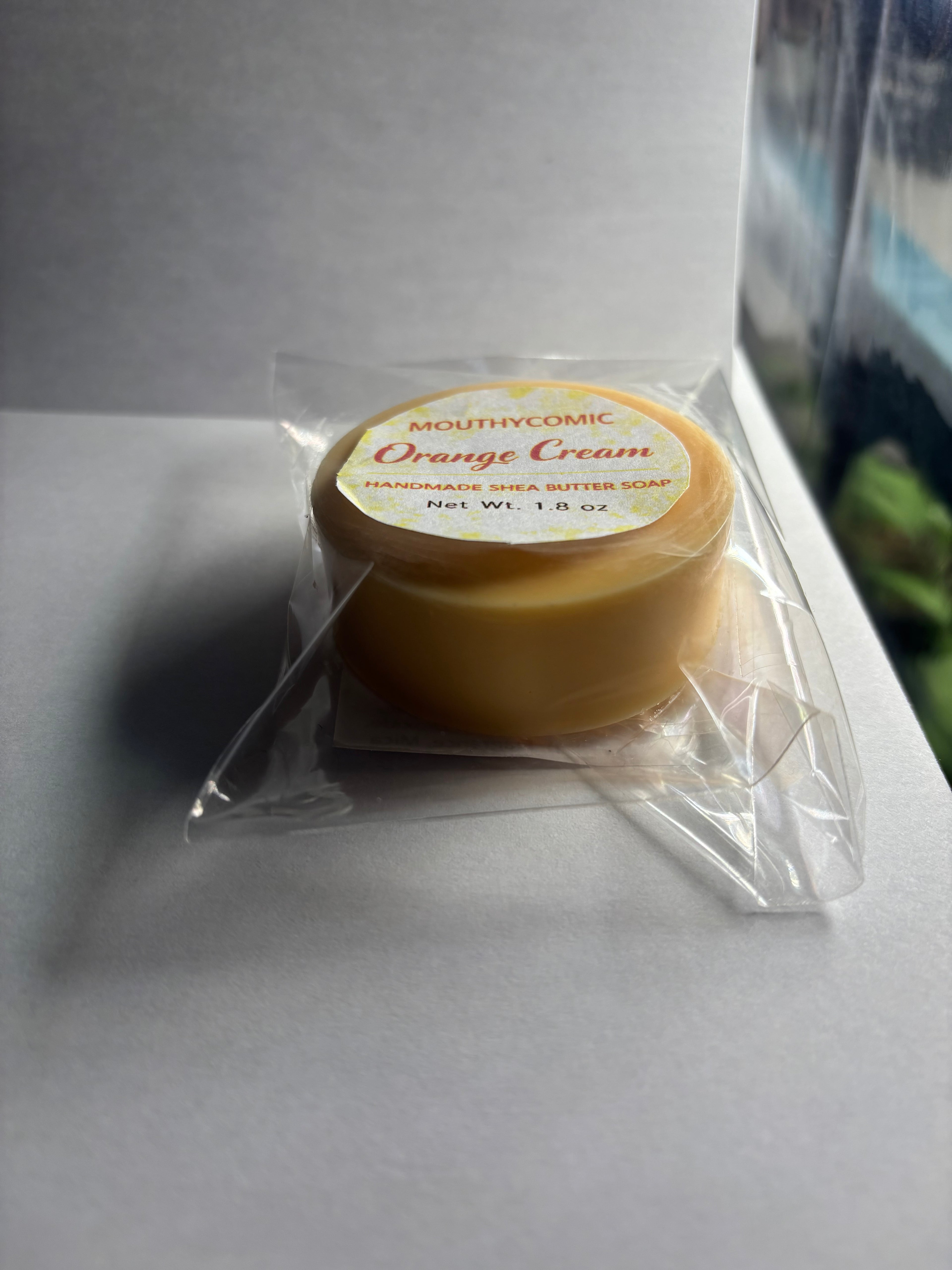 Orange Cream Soap Puck 1.8 oz