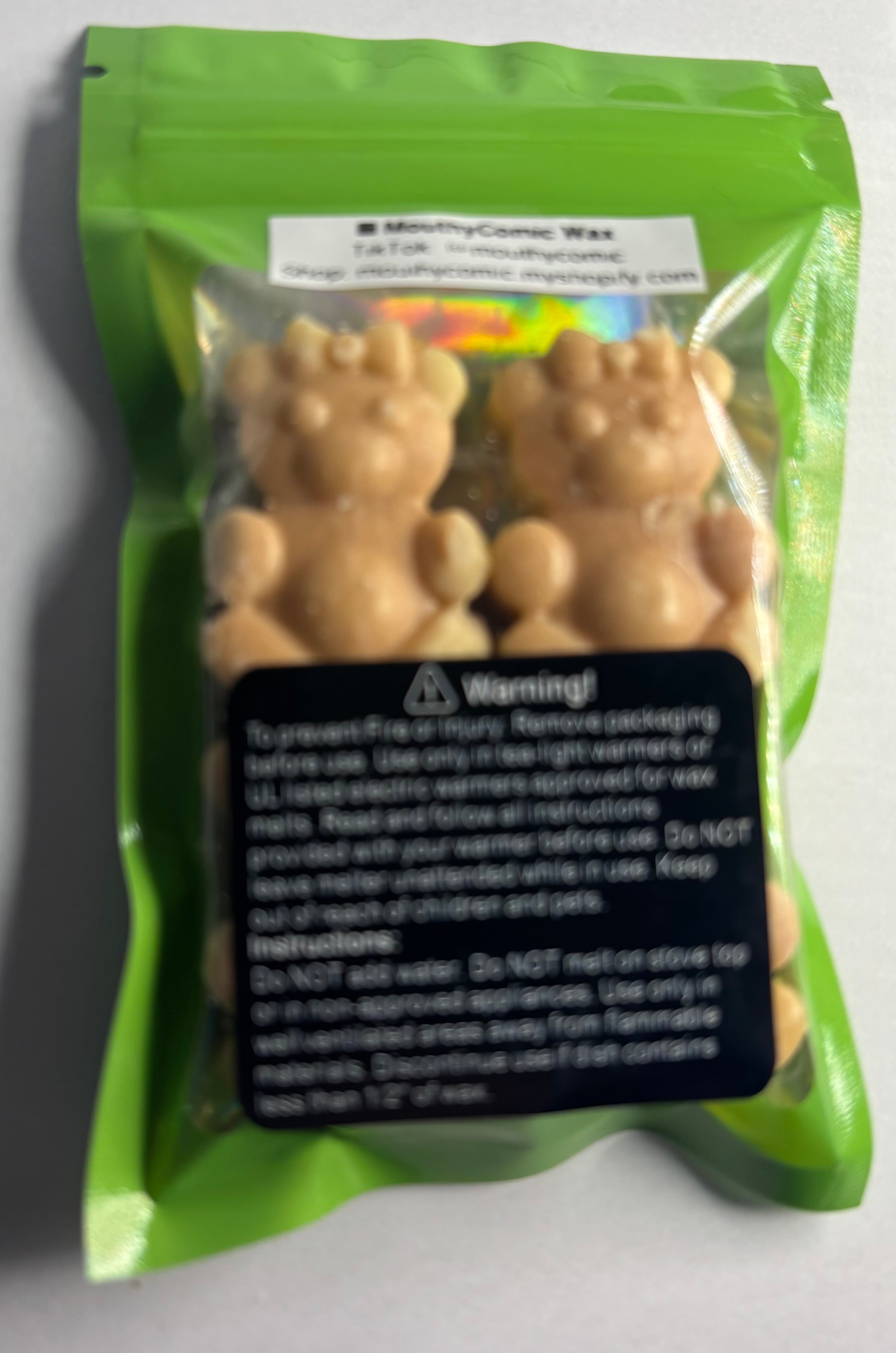 Sandalwood and Mandarin 1oz Bear Melts