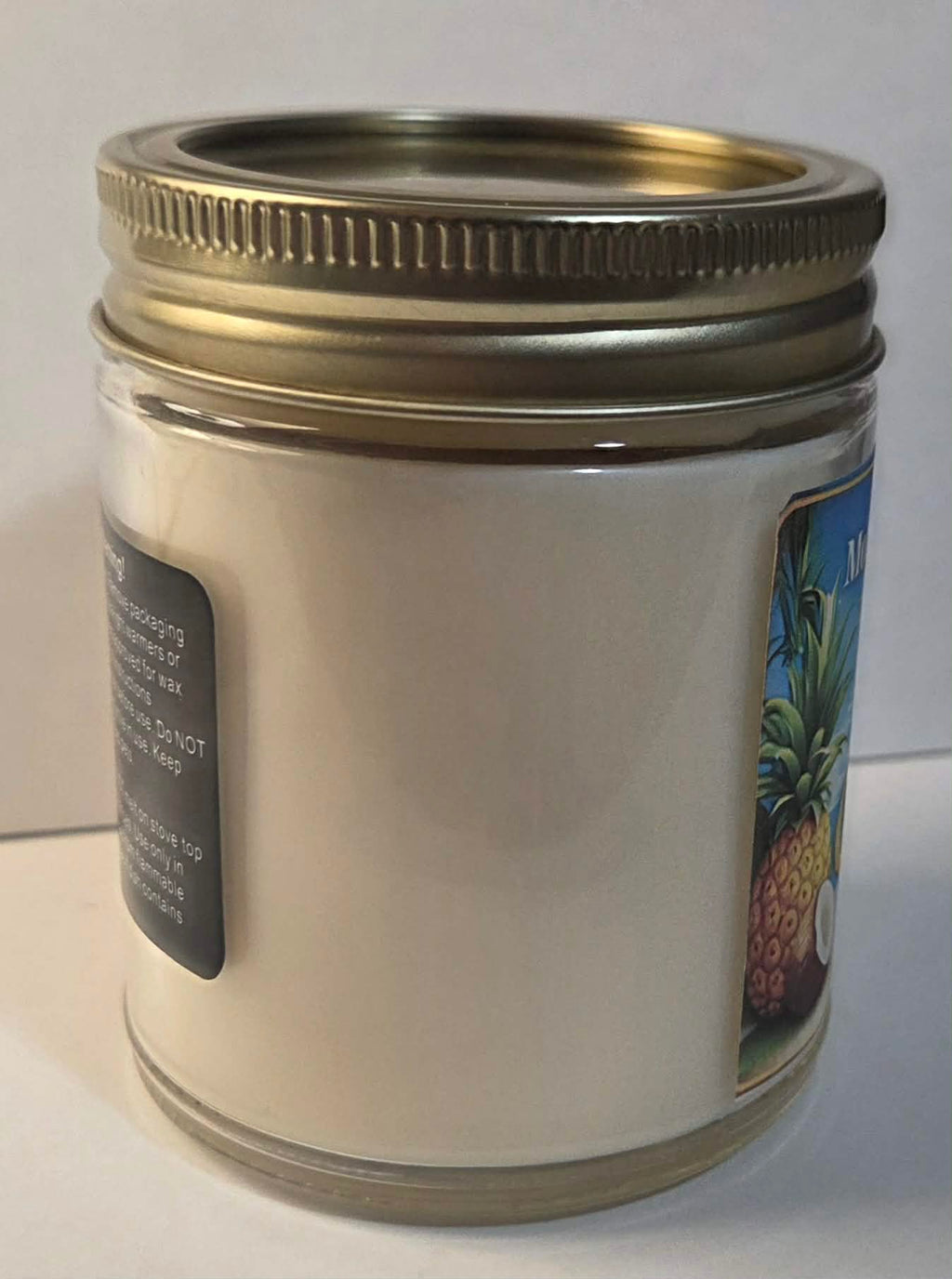 Pina Colada Wickless Candle