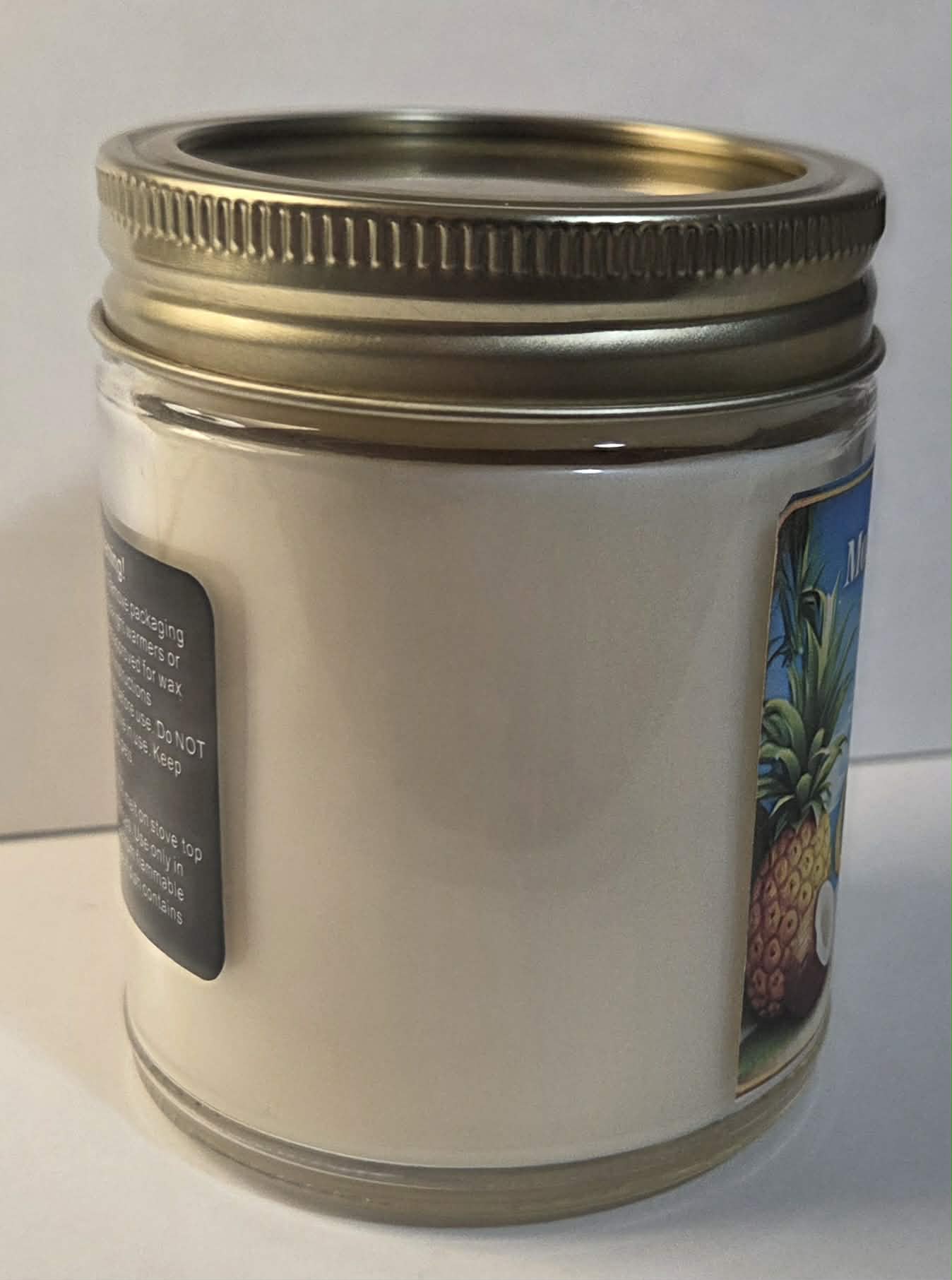 Pina Colada Wickless Candle