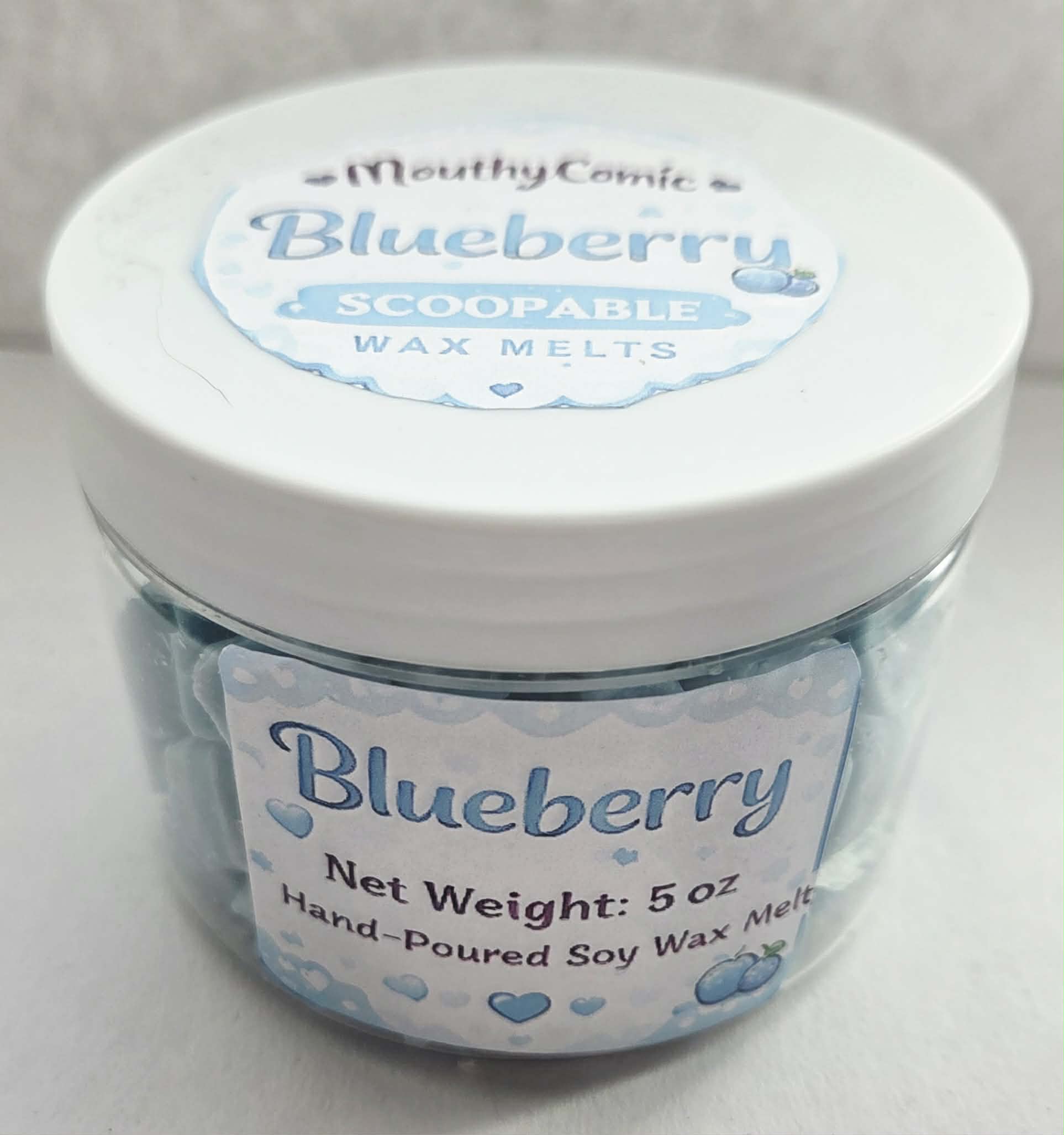 Scoopables Blueberry Hearts