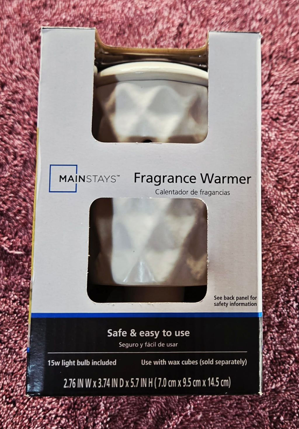Plug-In Wax Melt Warmer - White