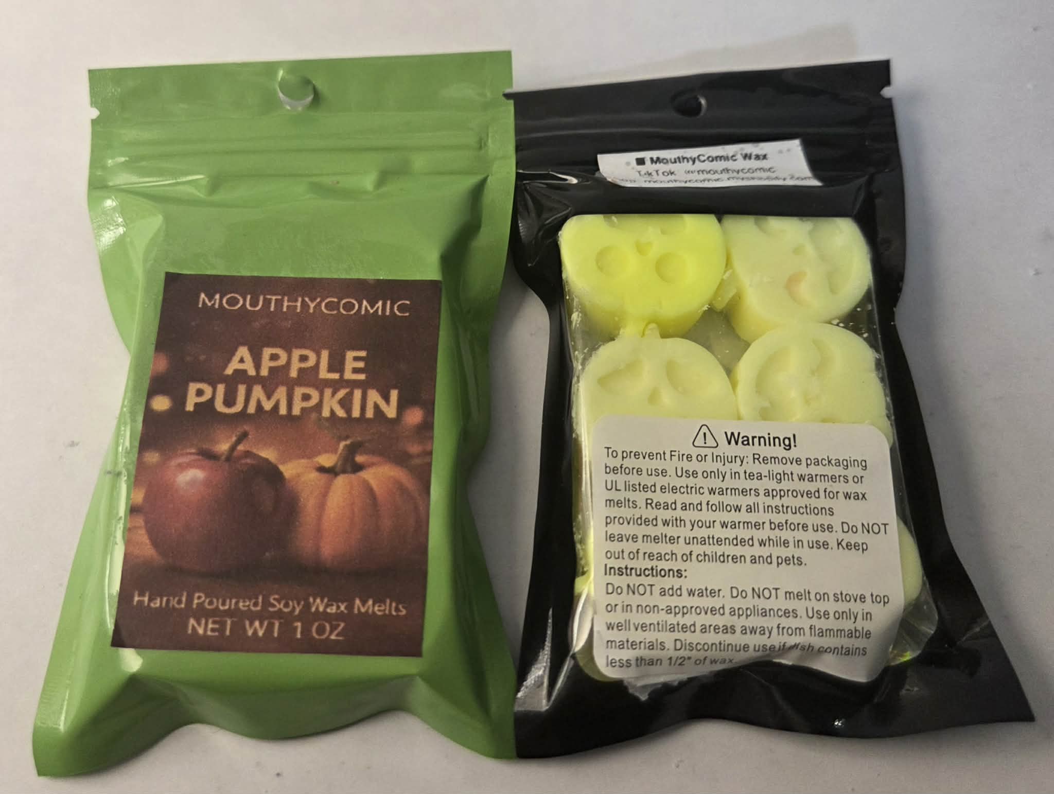 Apple Pumpkin Wax Bears
