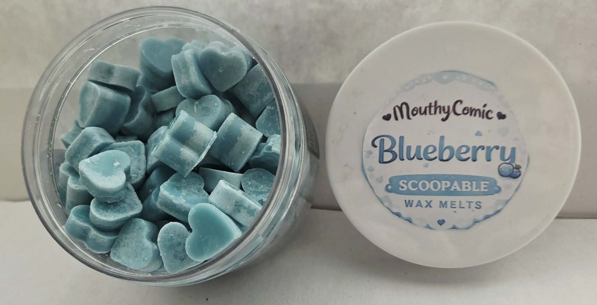 Scoopables Blueberry Hearts