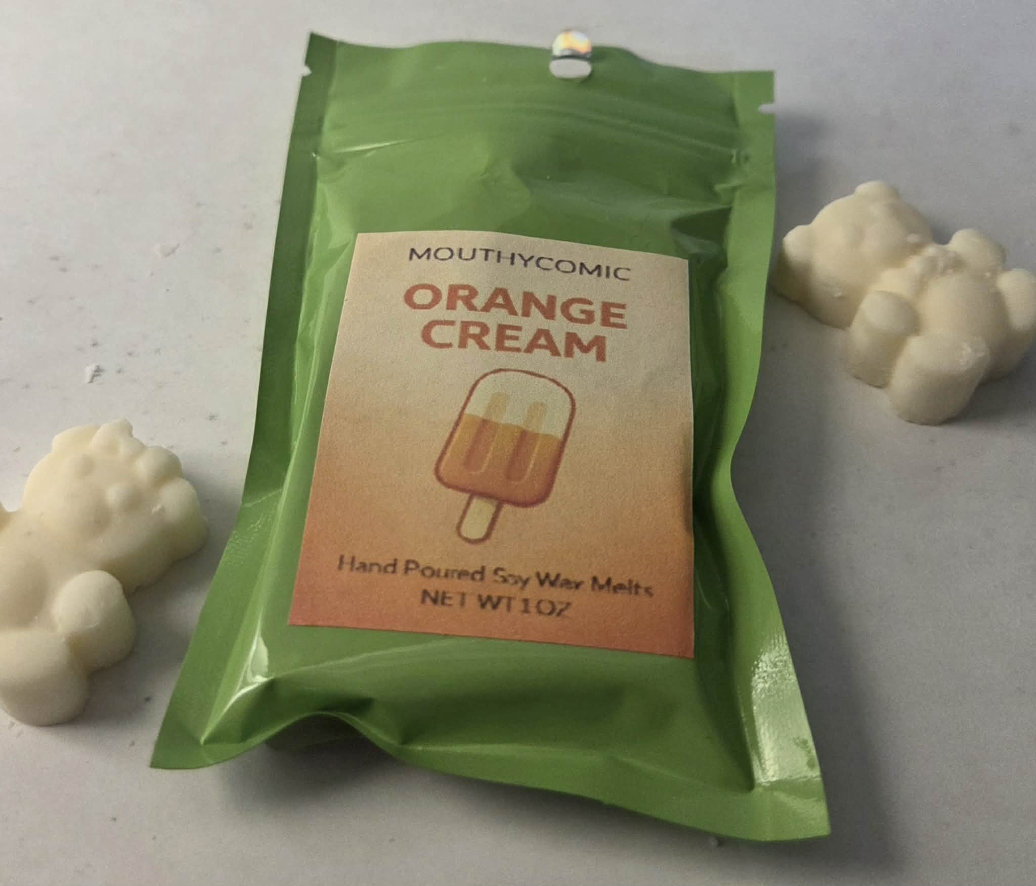 Orange Cream Wax Melt Bears!