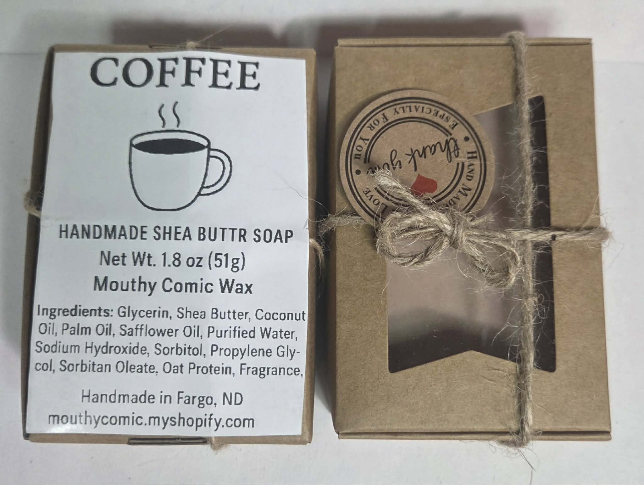 Coffee Shea Butter Soap Bar