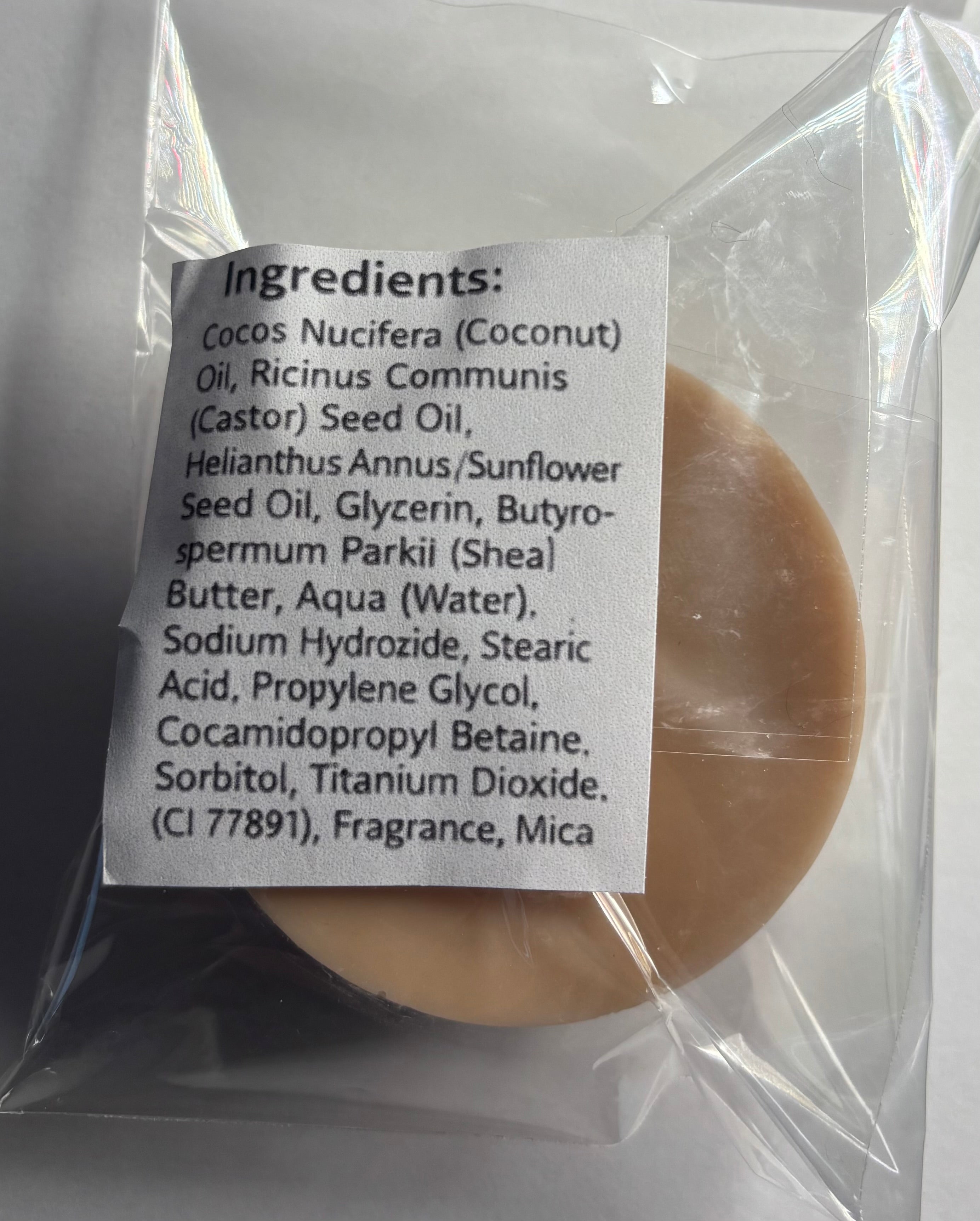 Oat Milk and Honey Shea Butter Soap Puck