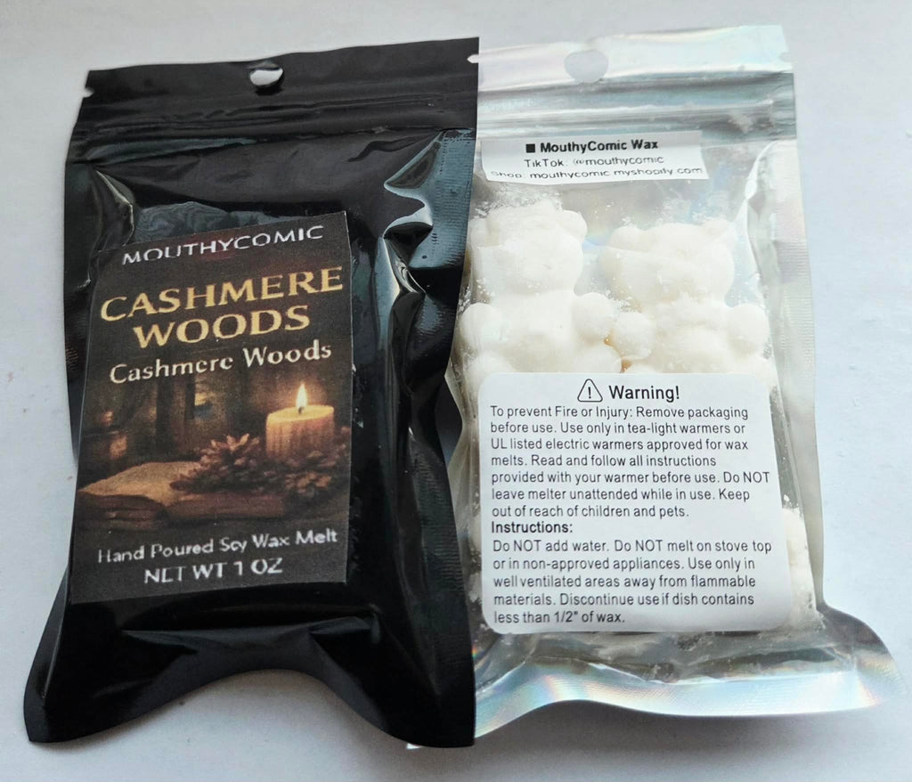 Cashmere Woods Wax Melt Bears!
