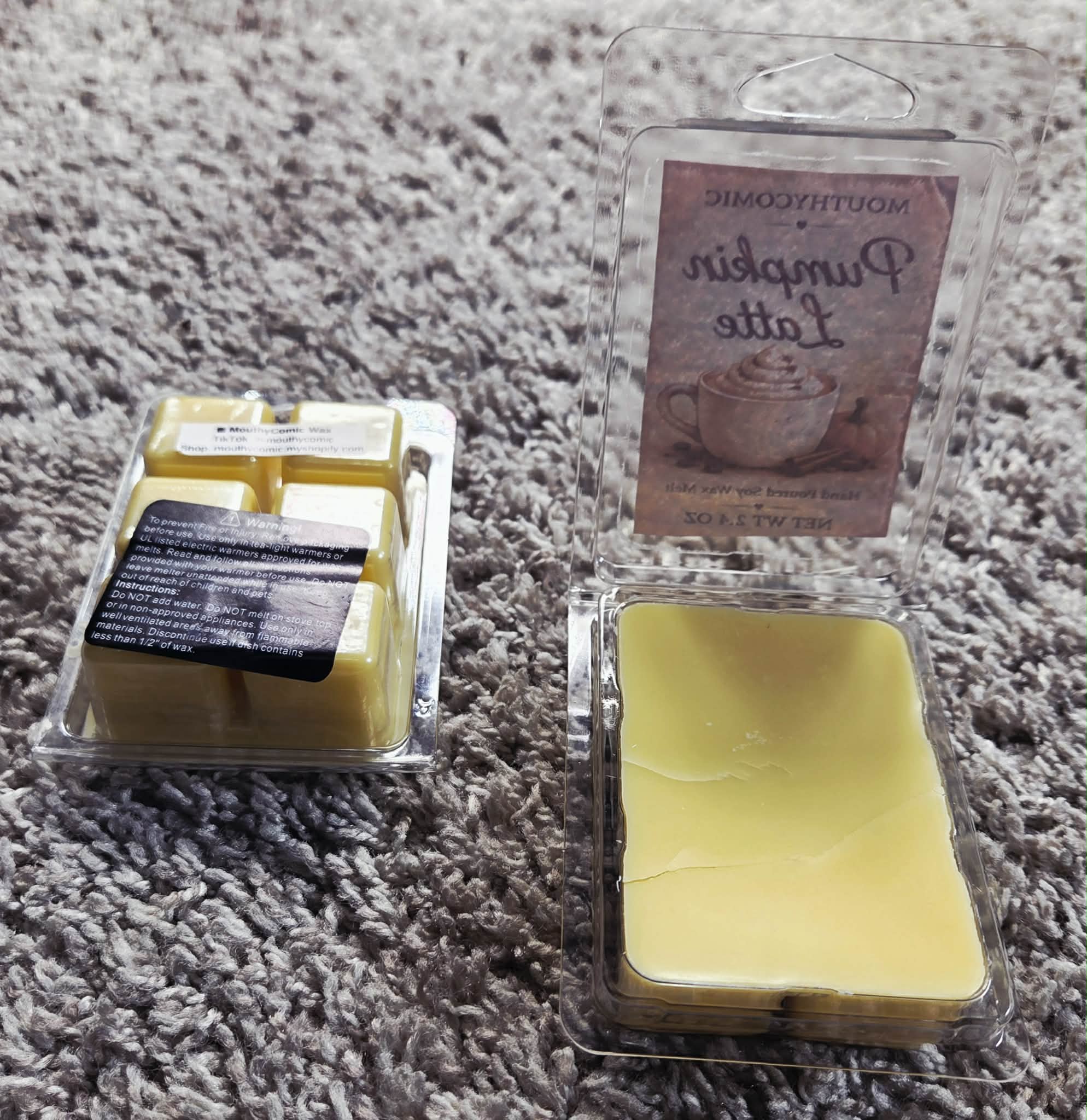 Pumpkin Latte wax melt