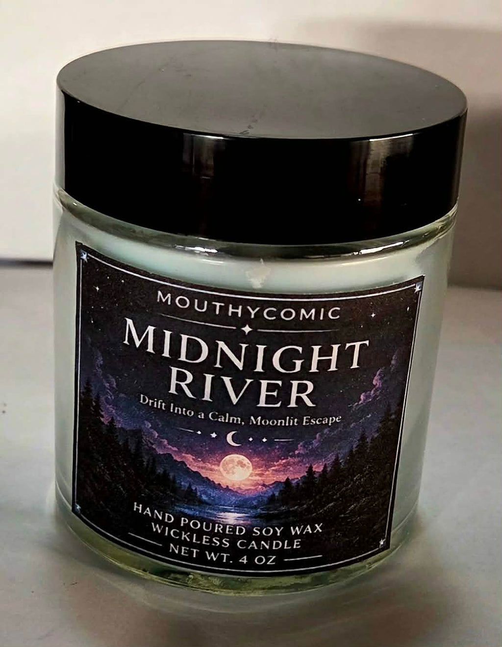Midnight River Wickless Candle 3.5 Oz