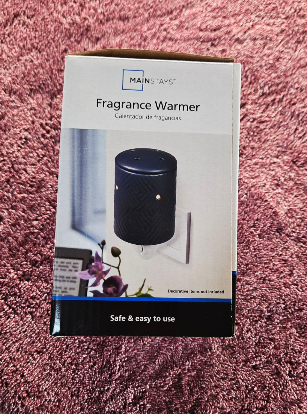 Blue Glow Plug In Wax Warmer