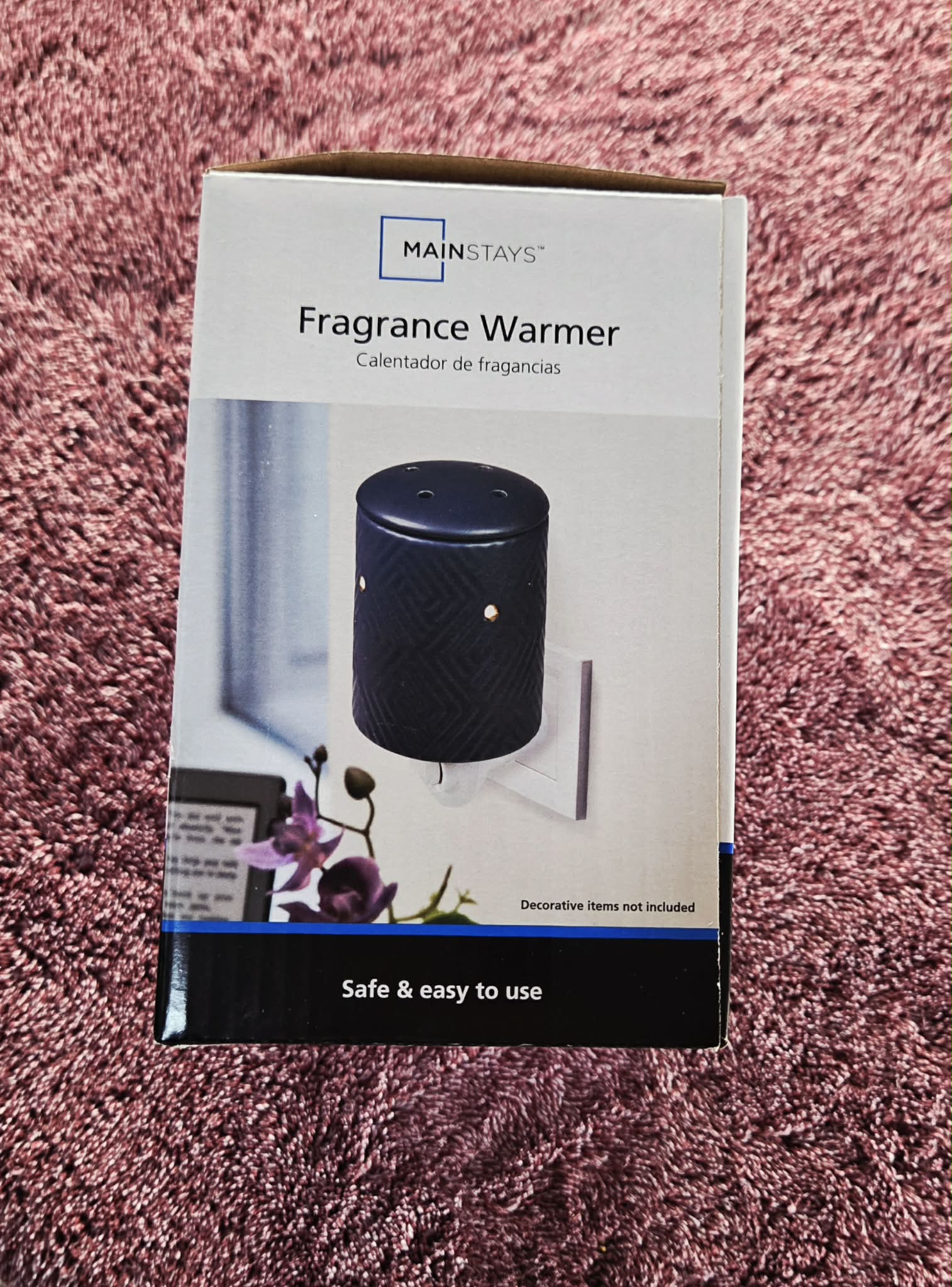 Blue Glow Plug In Wax Warmer