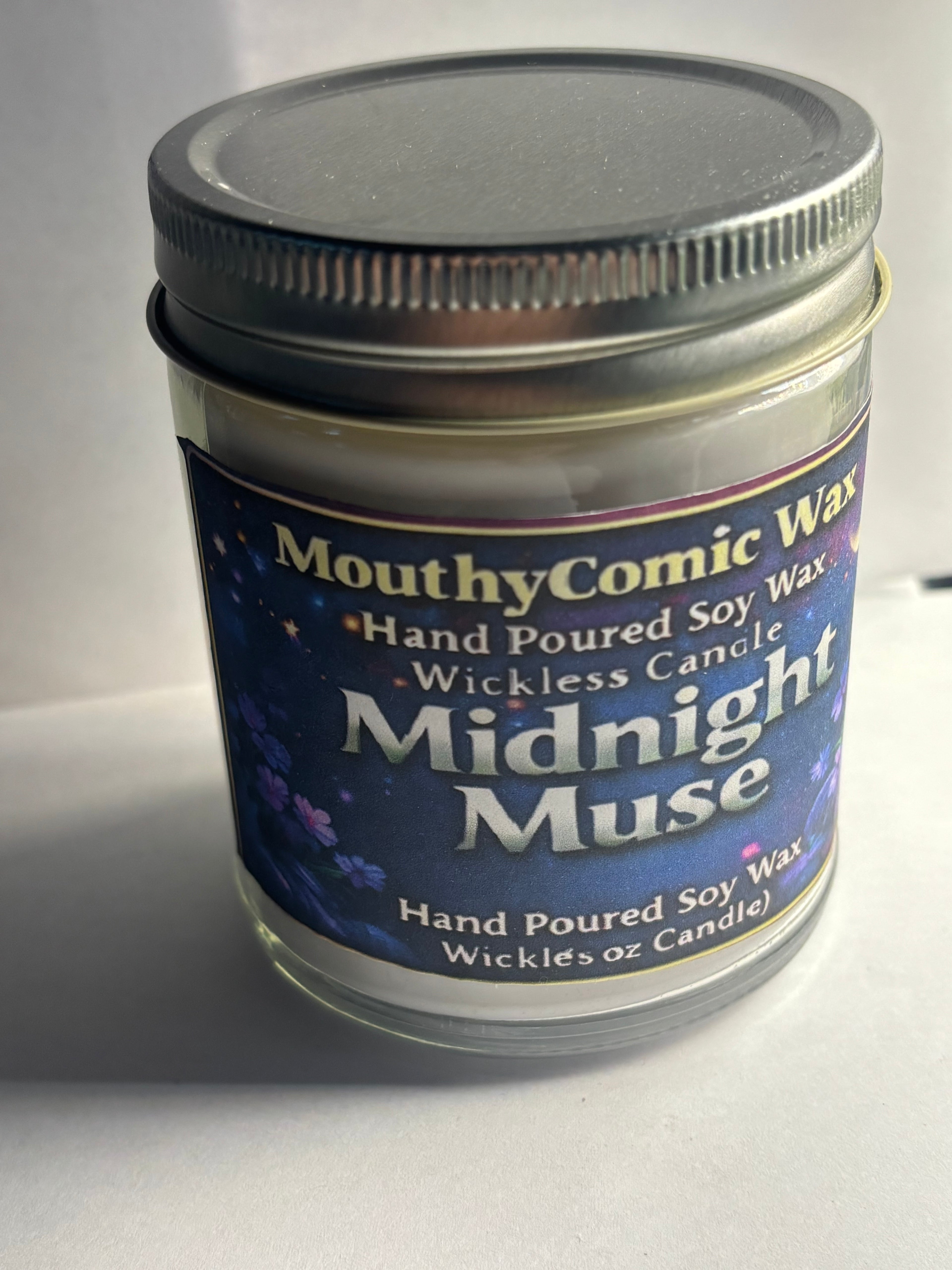 Midnight Muse Wickless Candle