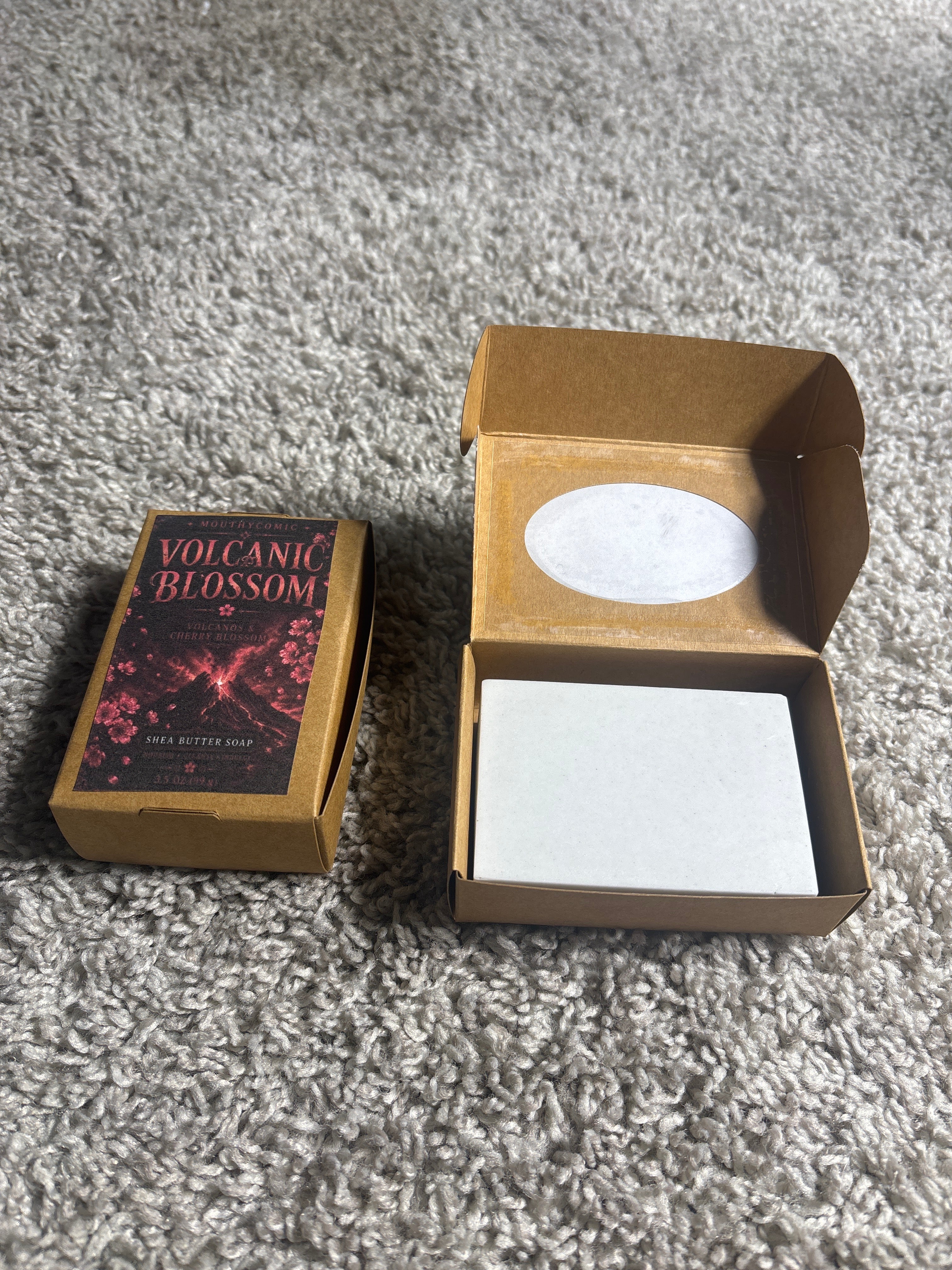 Volcanic Blossom Shea Butter Soap Bar