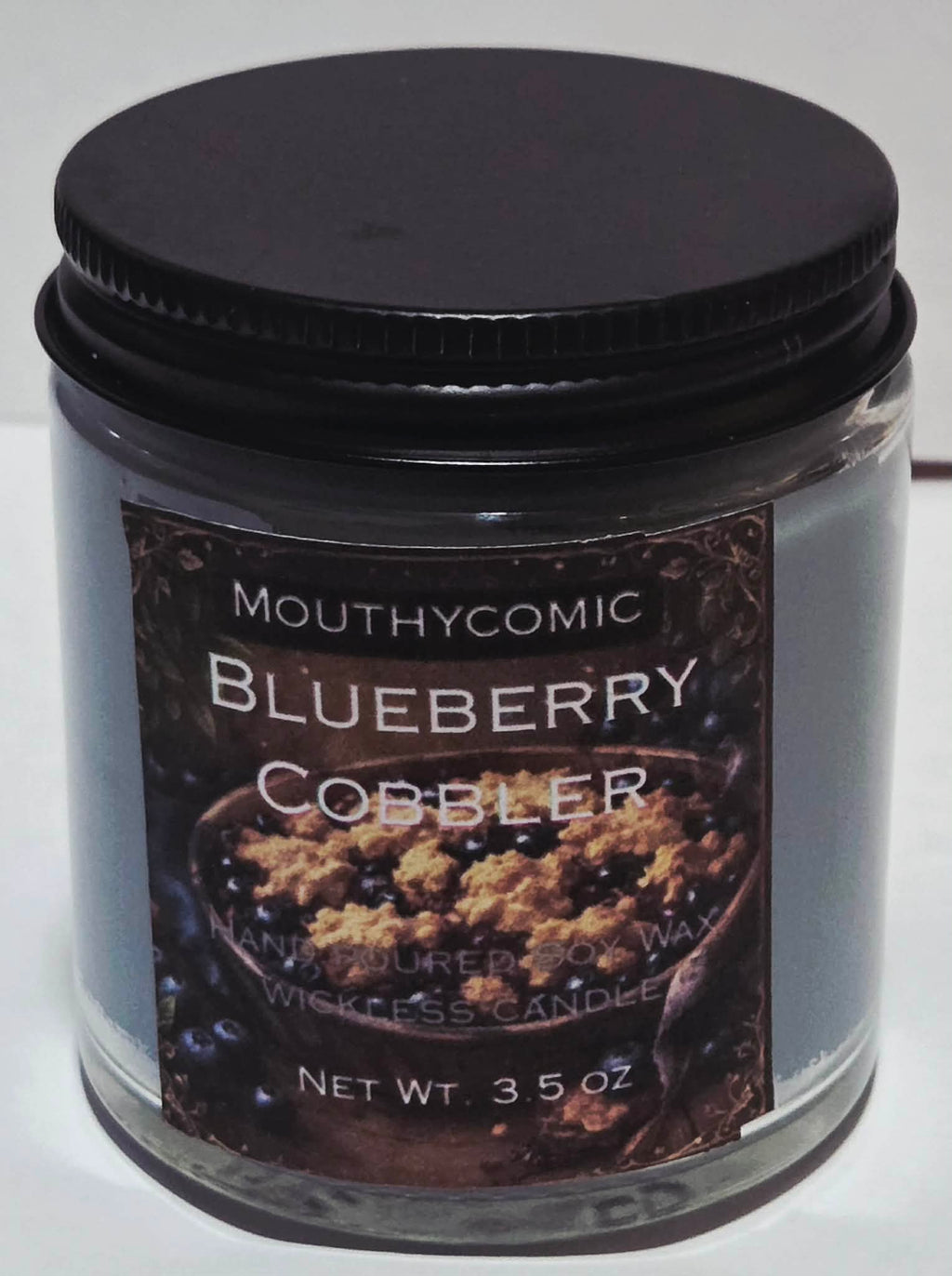 Blueberry Cobbler Wickless Candle 3.5 Oz