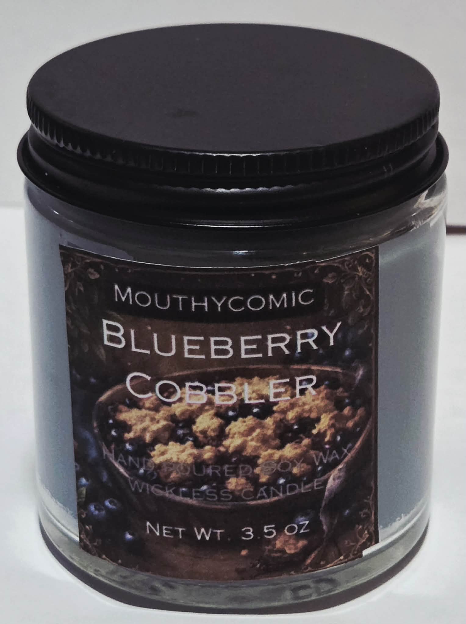 Blueberry Cobbler Wickless Candle 3.5 Oz