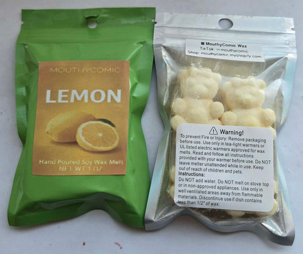 Lemon Wax Melt Bears