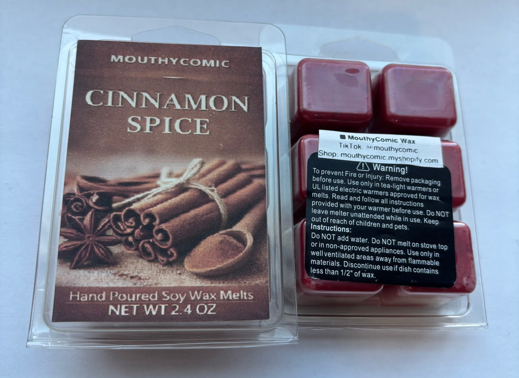 Cinnamon Spice Wax Melt Cubes
