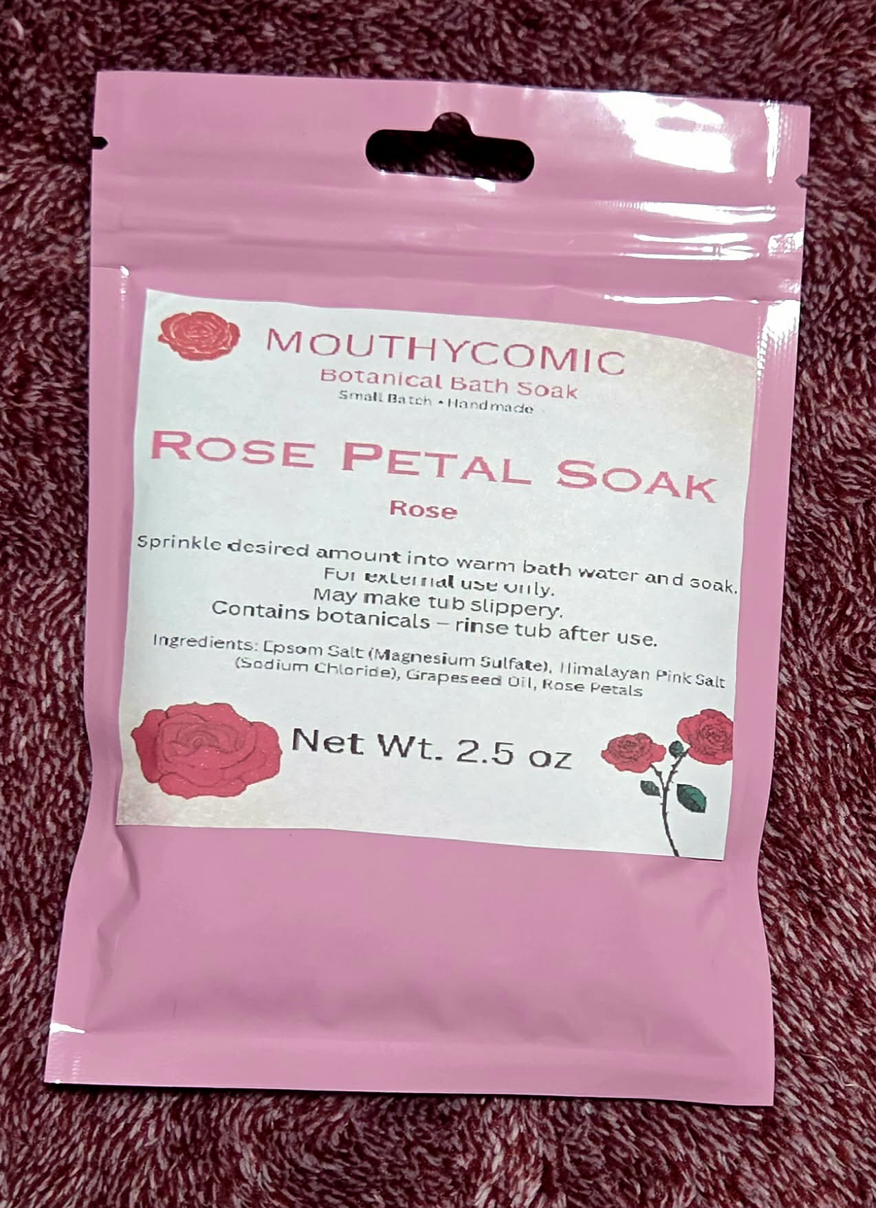 Rose Petal Bath Soak