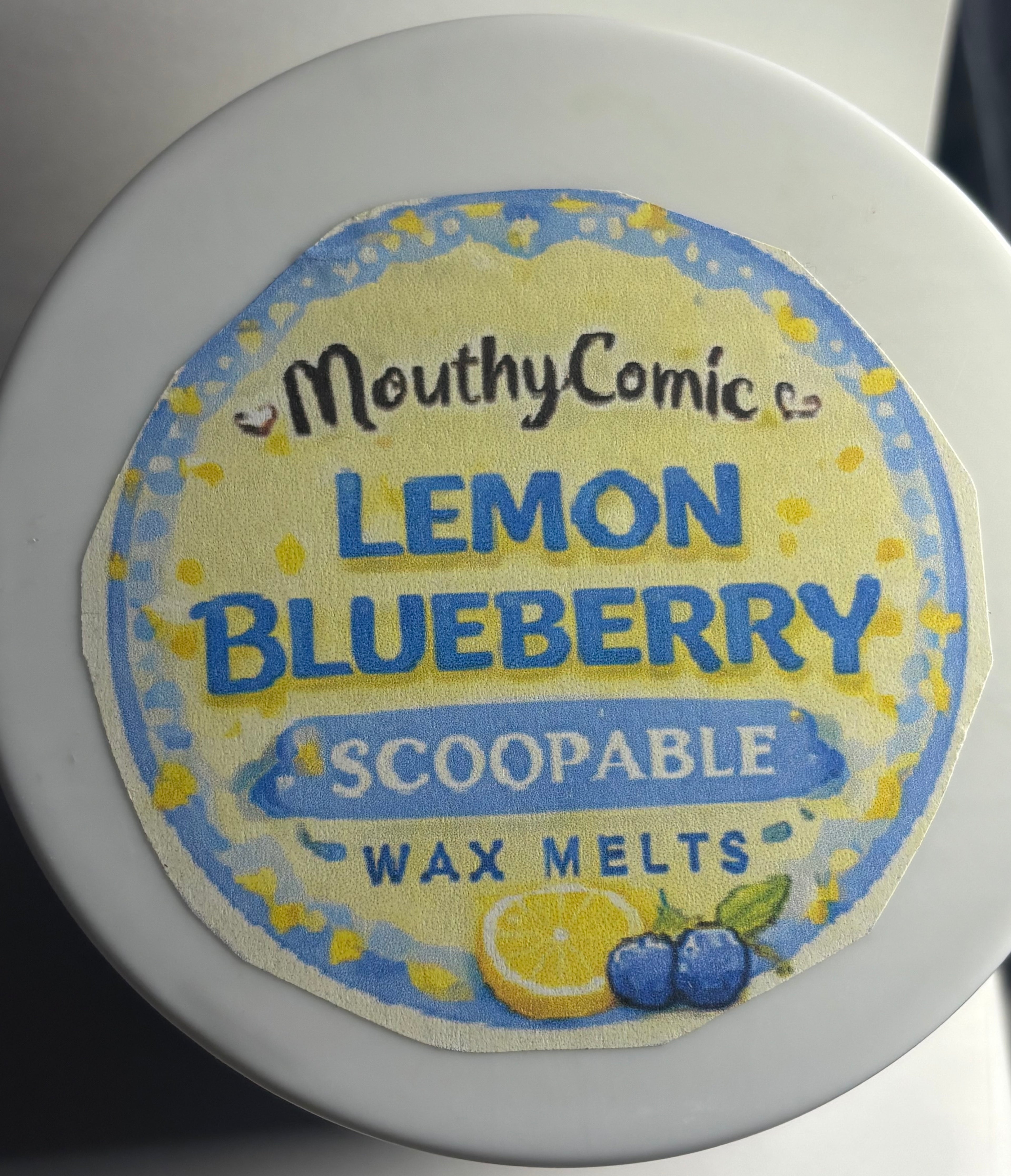 Lemon Blueberry Scoopable Wax Melt