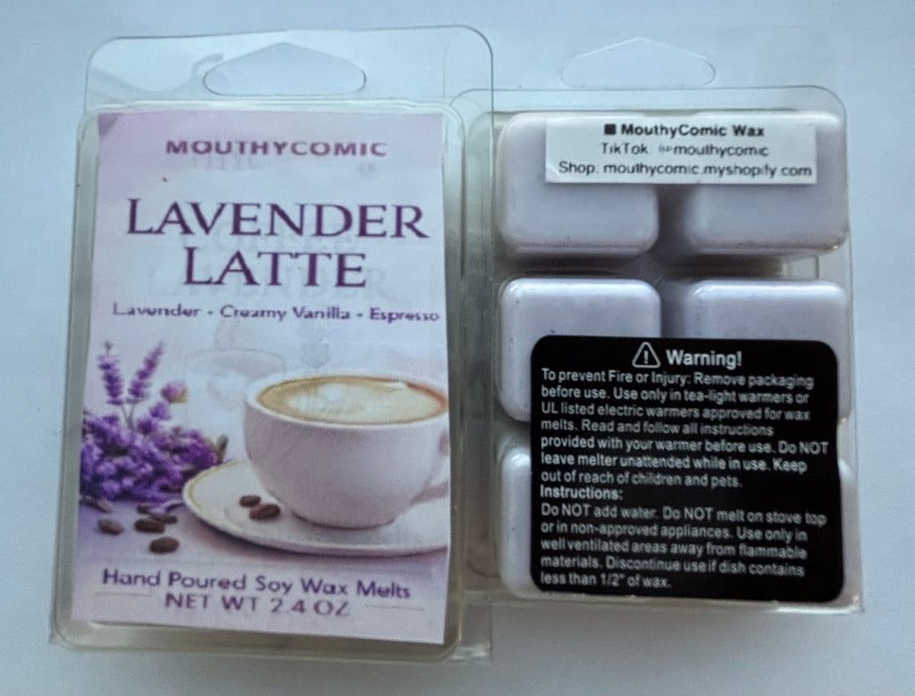 Lavender latte Wax Melt