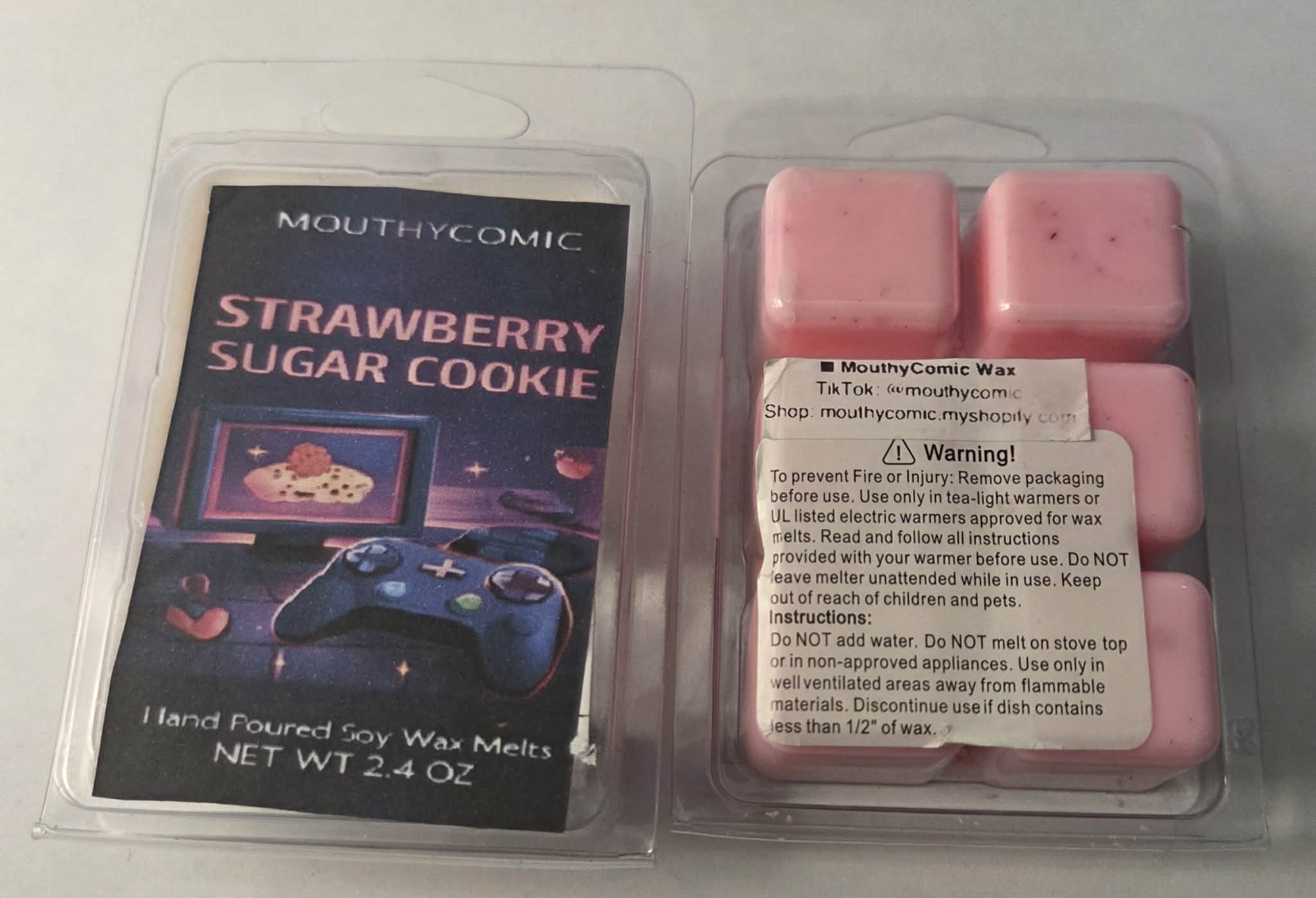 Strawberry Sugar Cookie Wax Melt