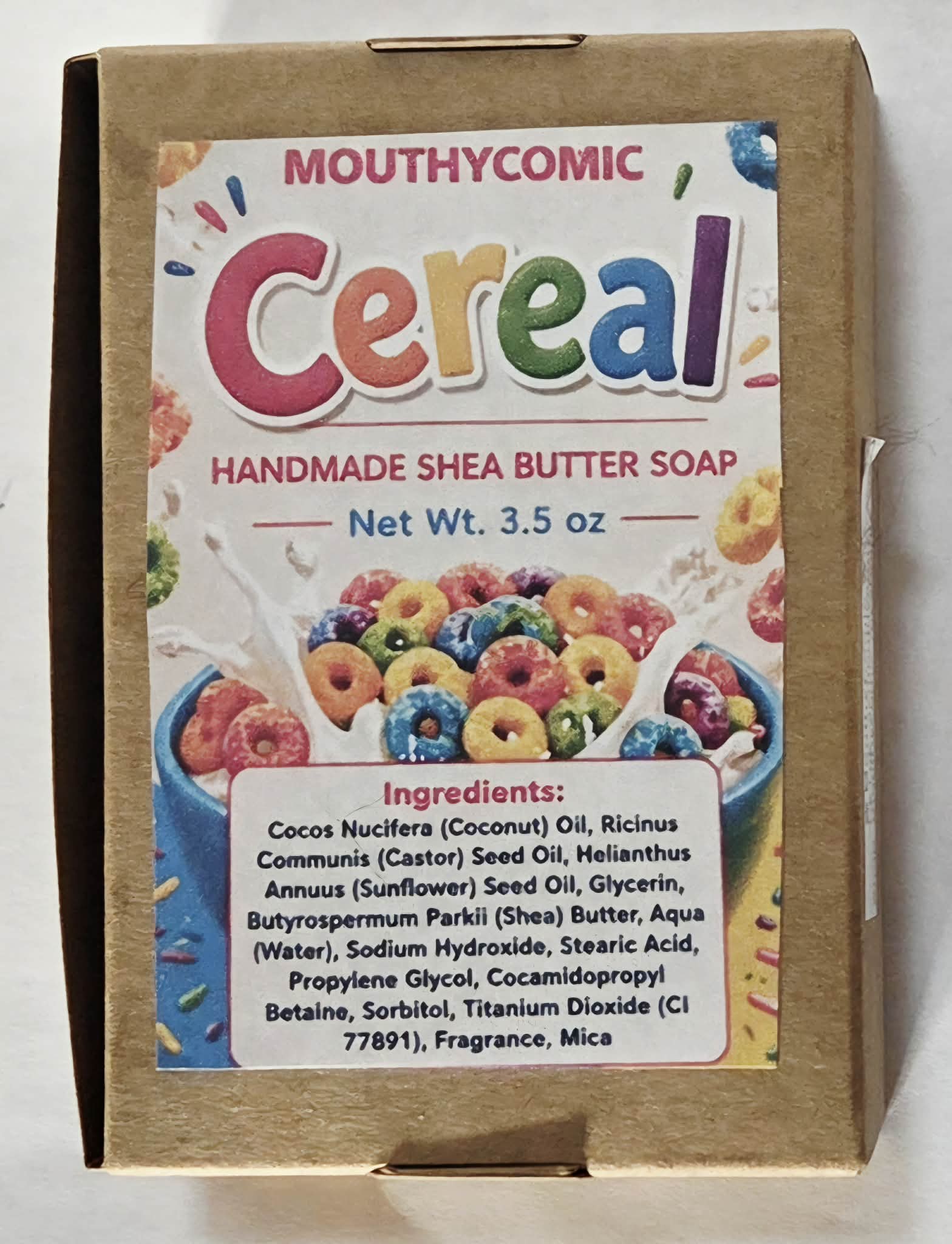 Cereal Soap Bar Shea Butter