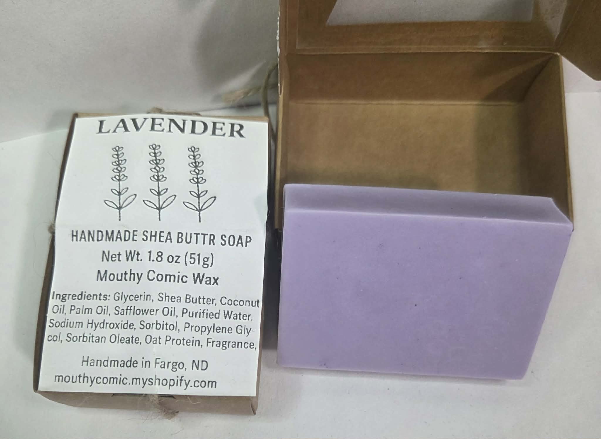 Lavender Shea Butter Soap Bar