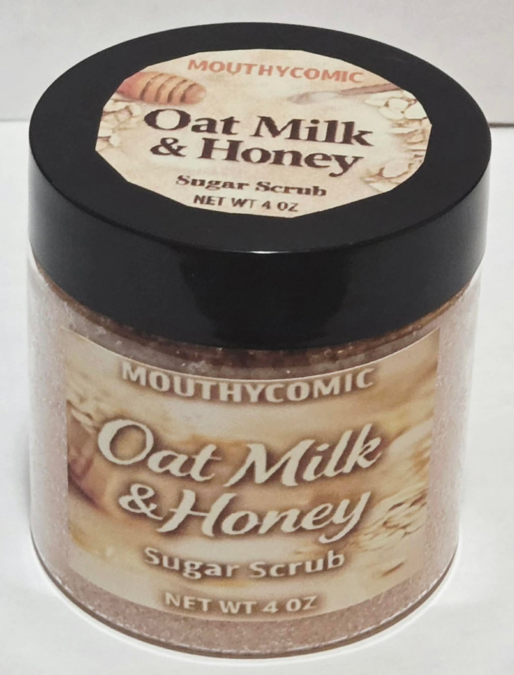 Oat milk and Honey Sugar Scrub 4 oz
