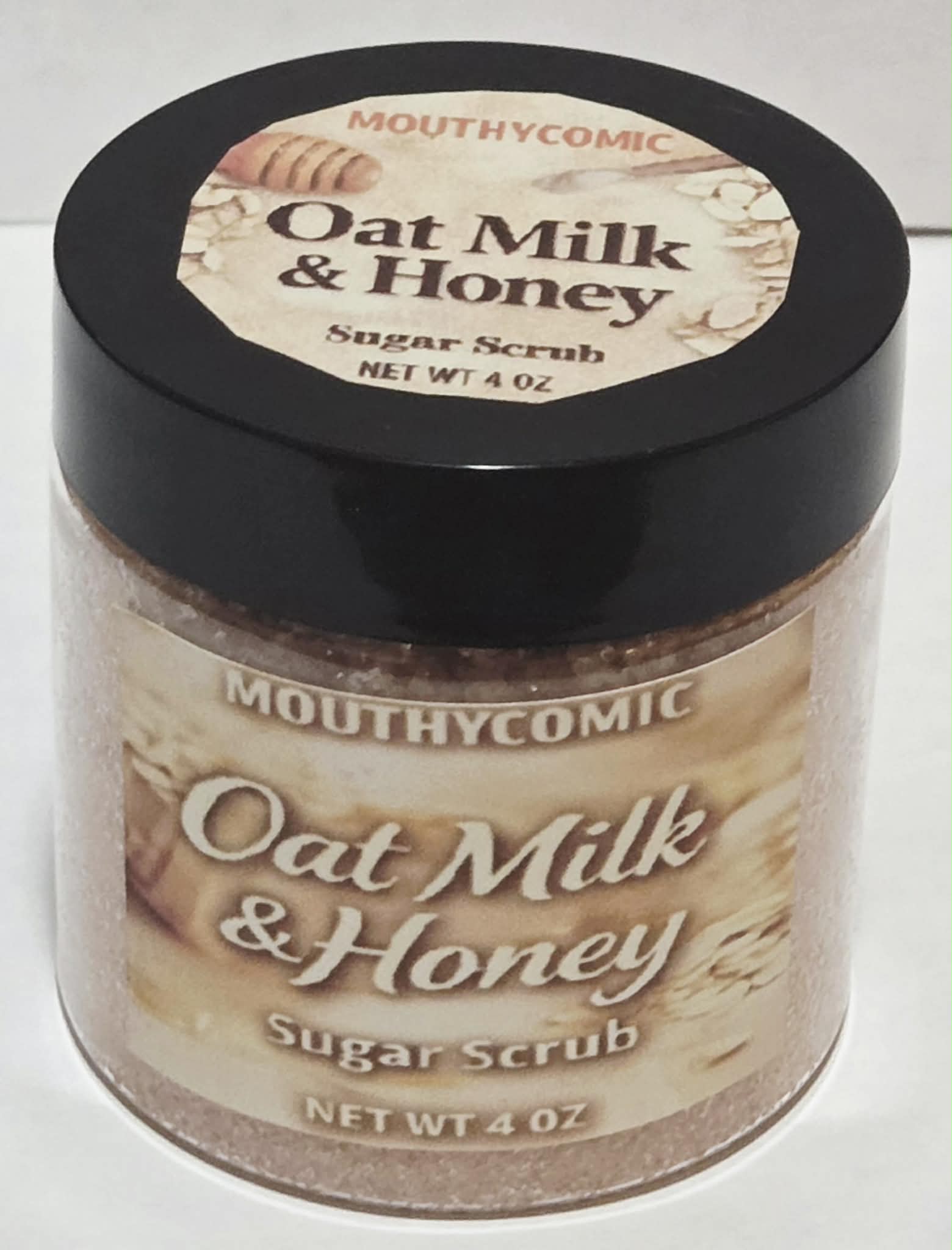 Oat milk and Honey Sugar Scrub 4 oz