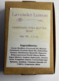 Lavender Lemon Shea Butter Soap Bar