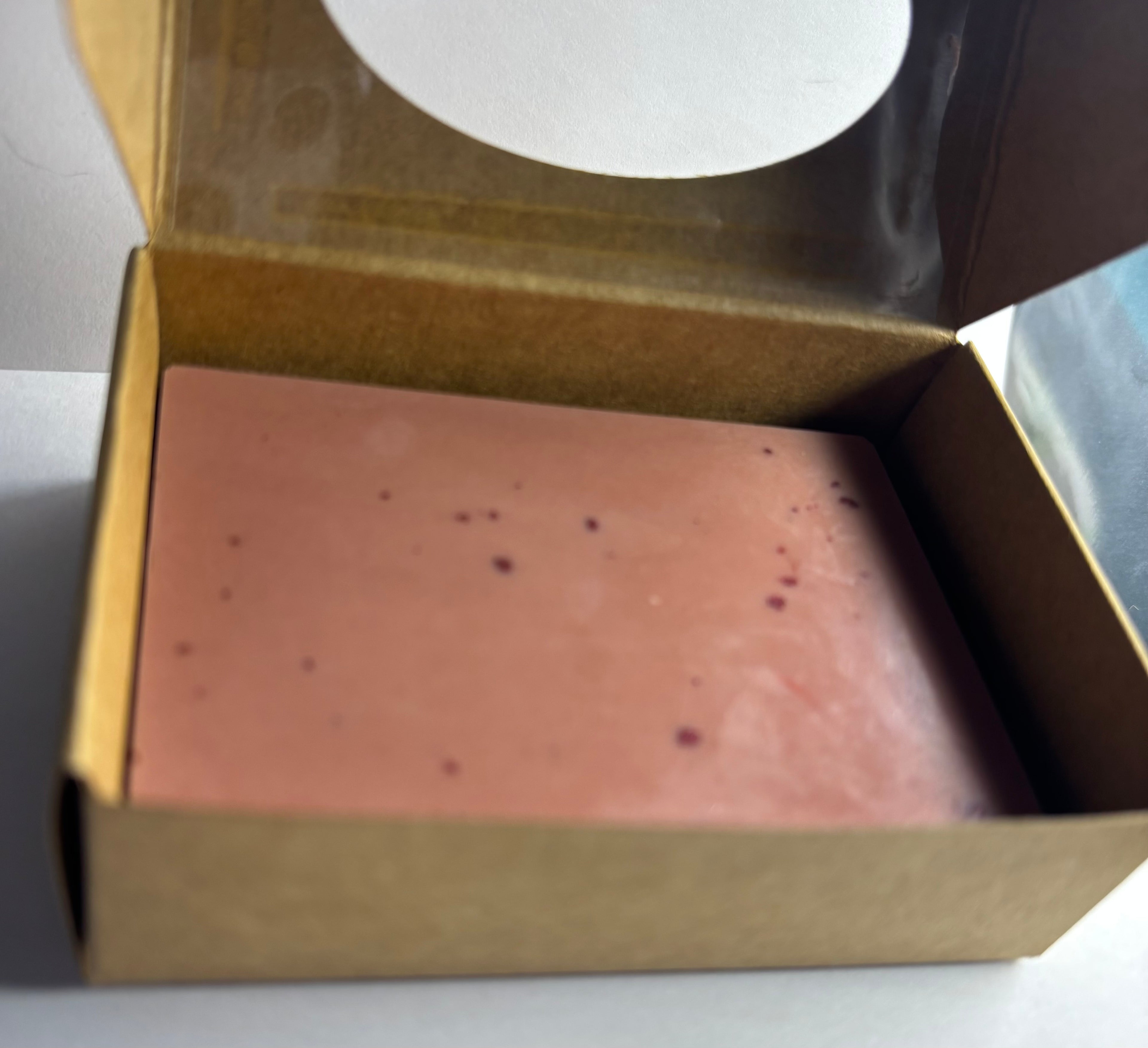 Raspberry Vanilla Shea Butter Bar