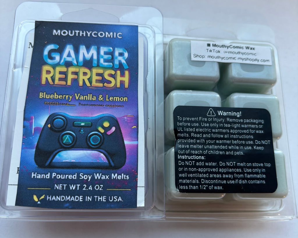 Gamer Refresh Wax Melts