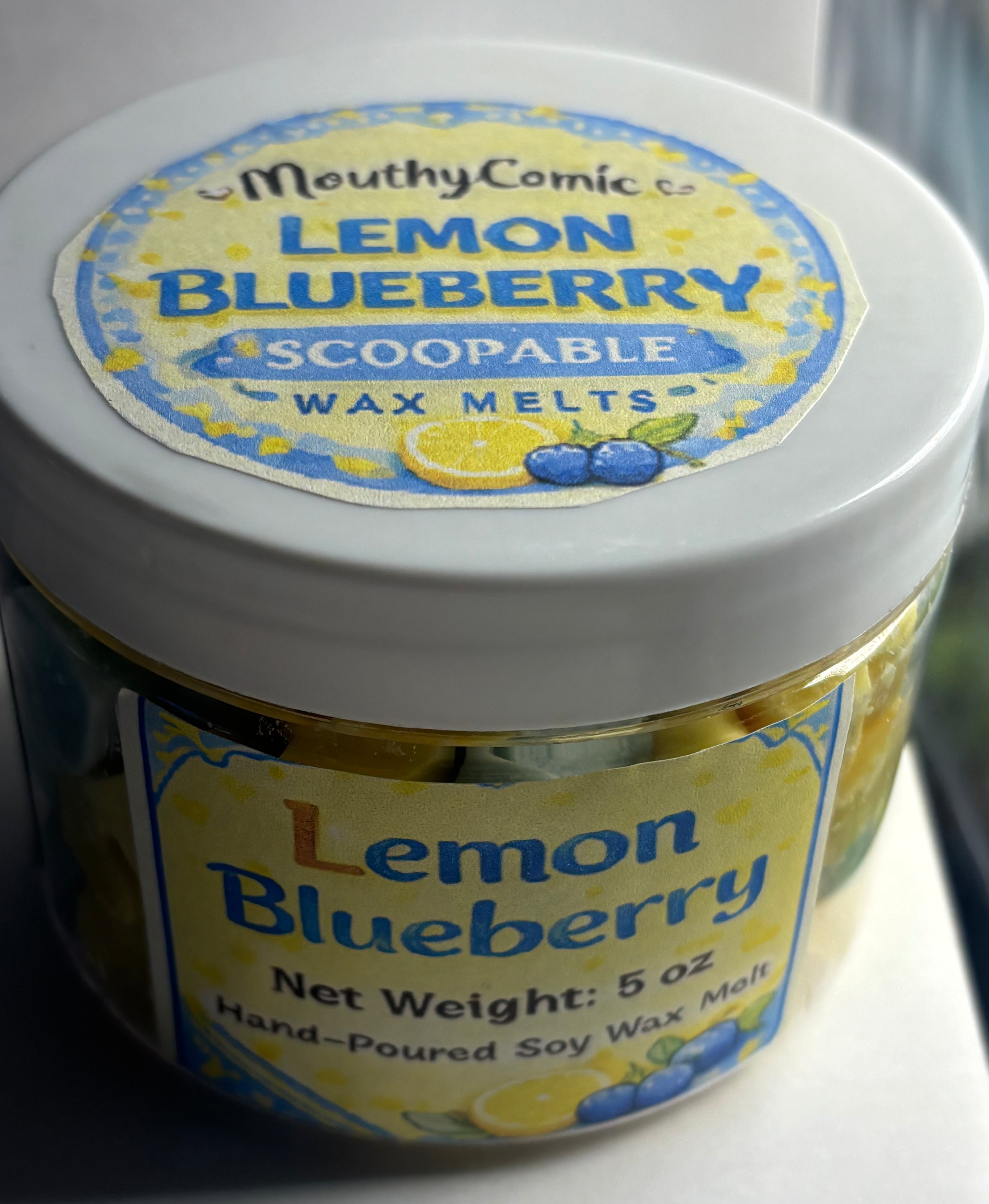 Lemon Blueberry Scoopable Wax Melt