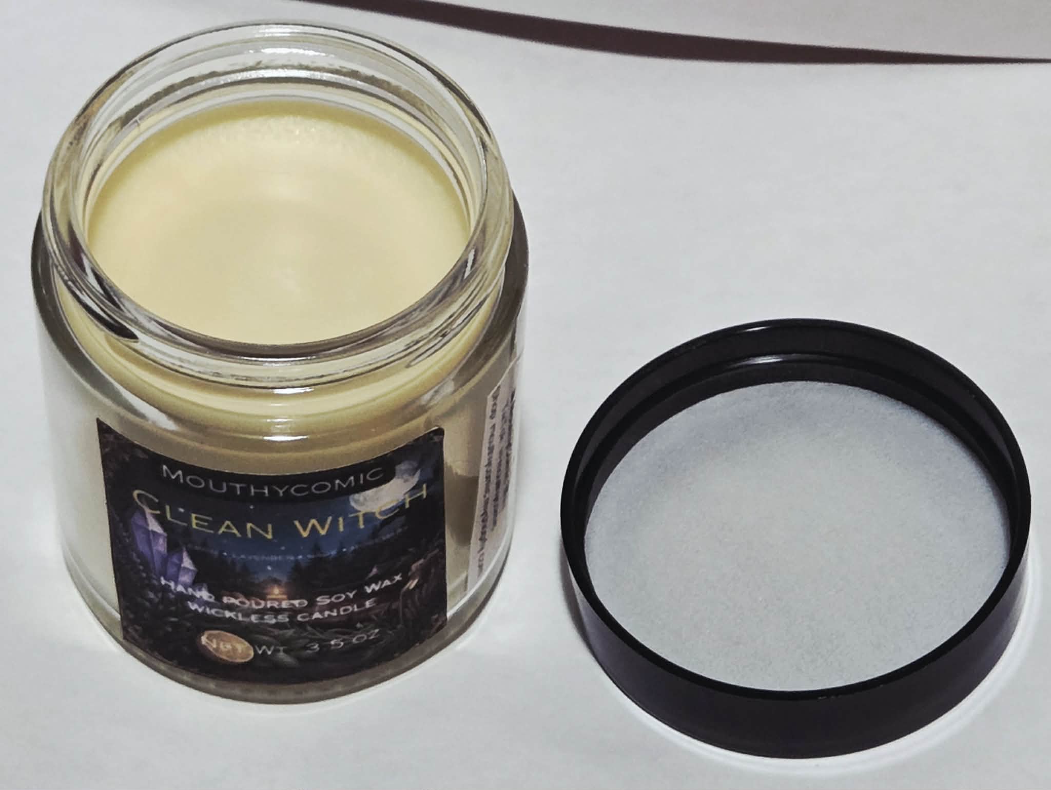Clean Witch Wickless Candle 3.5 oz