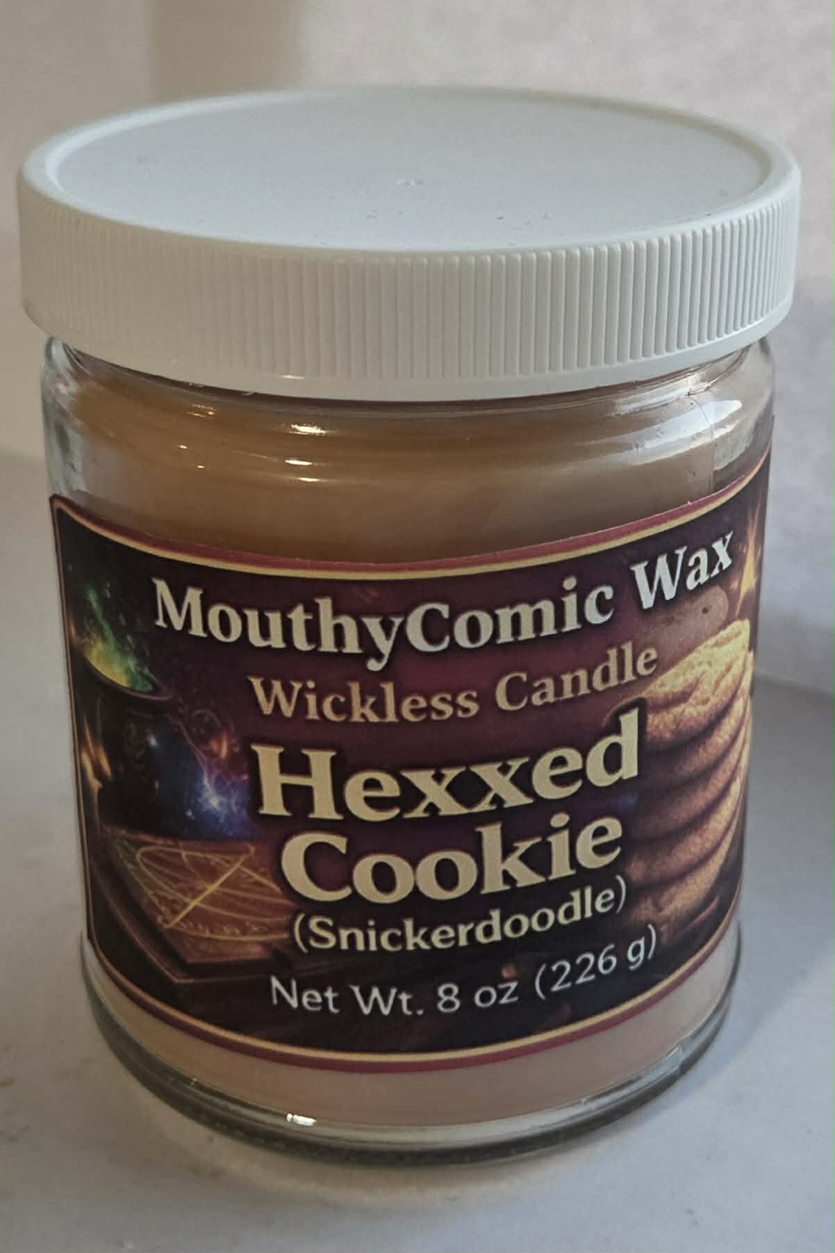 Snicker Doodle Wickless Candle 8 OZ