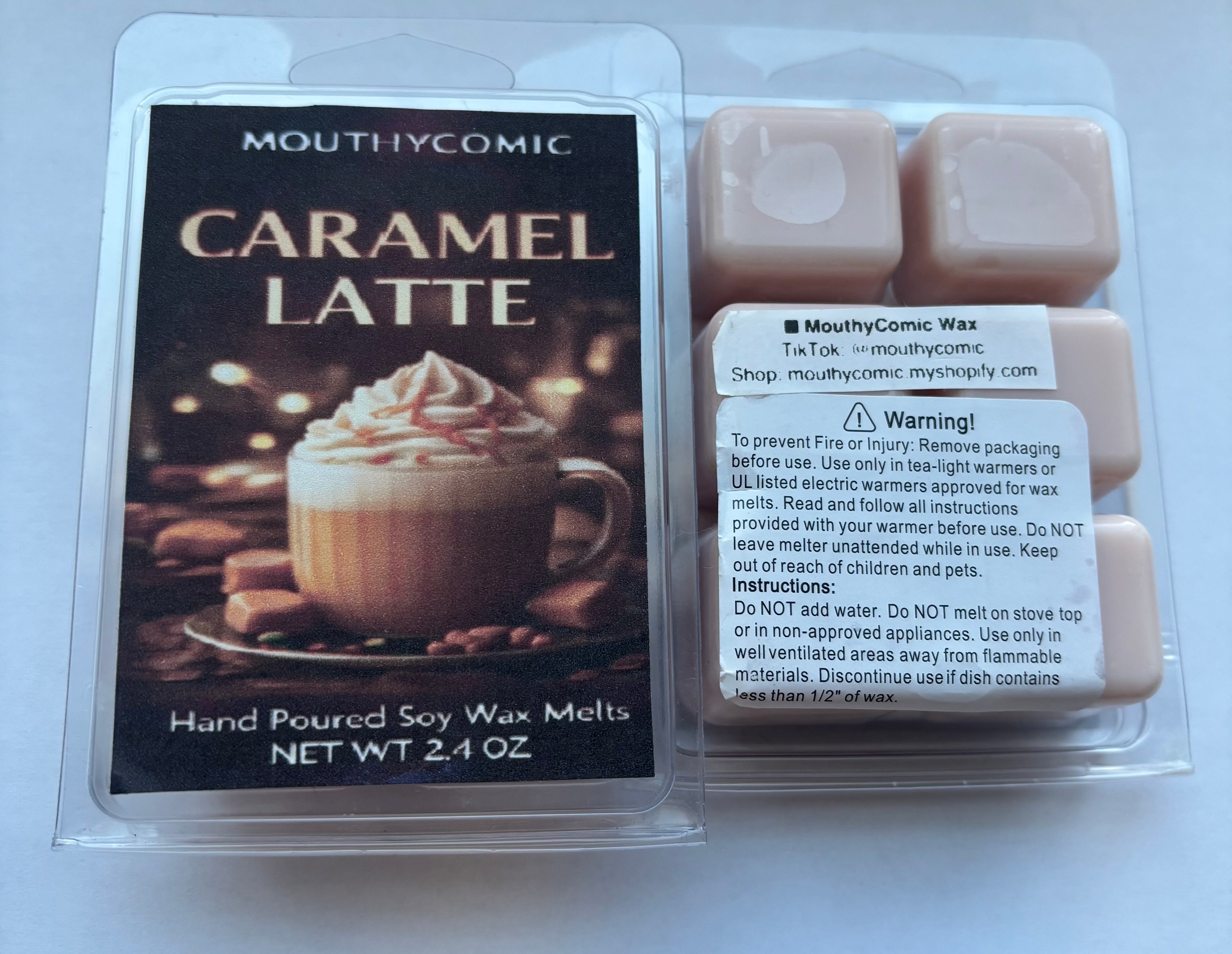 Carmel Latte Wax Melt